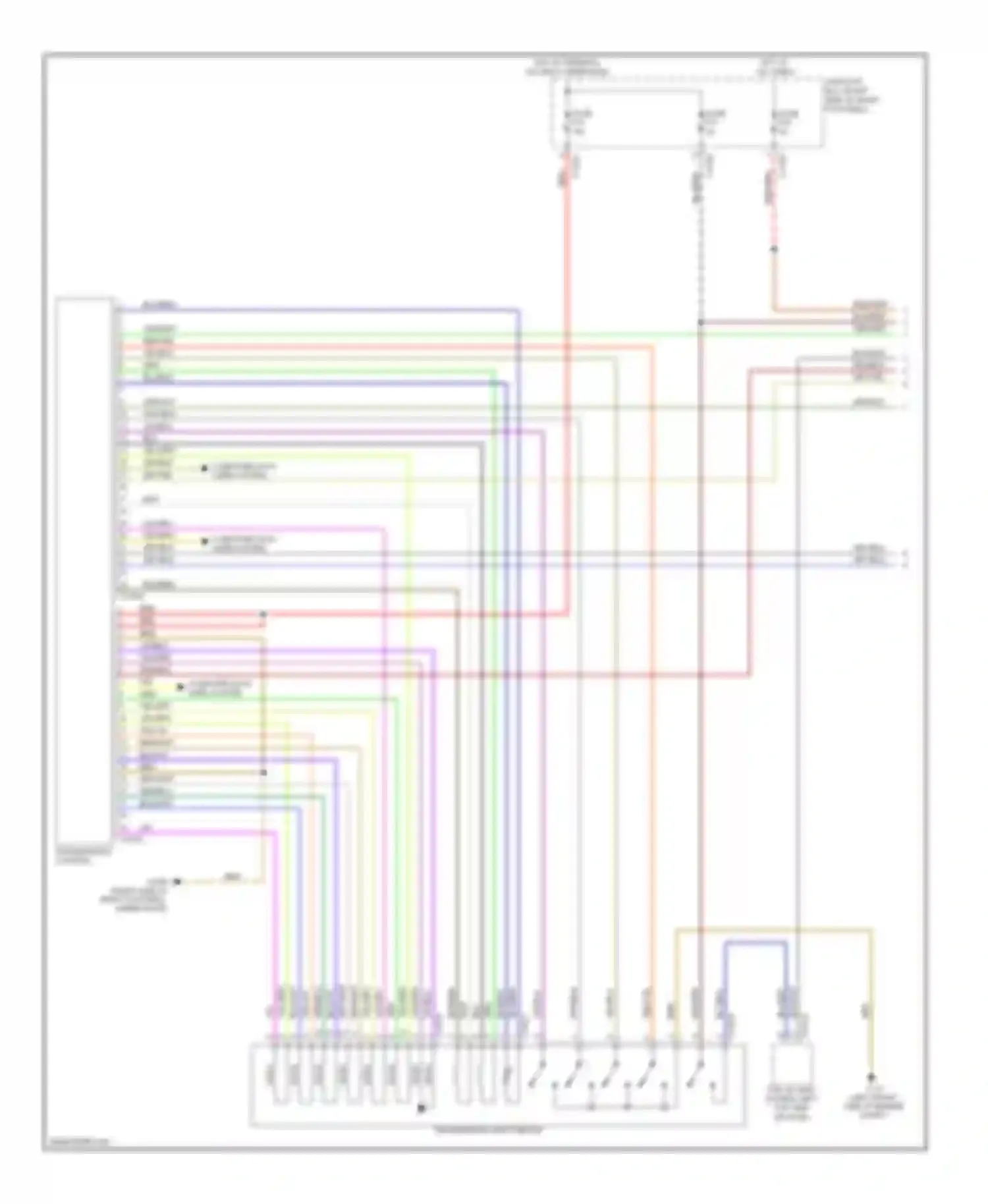 Wiring diagram blu/blk for MINI Cooper II (2006-2010) (32 of 39)