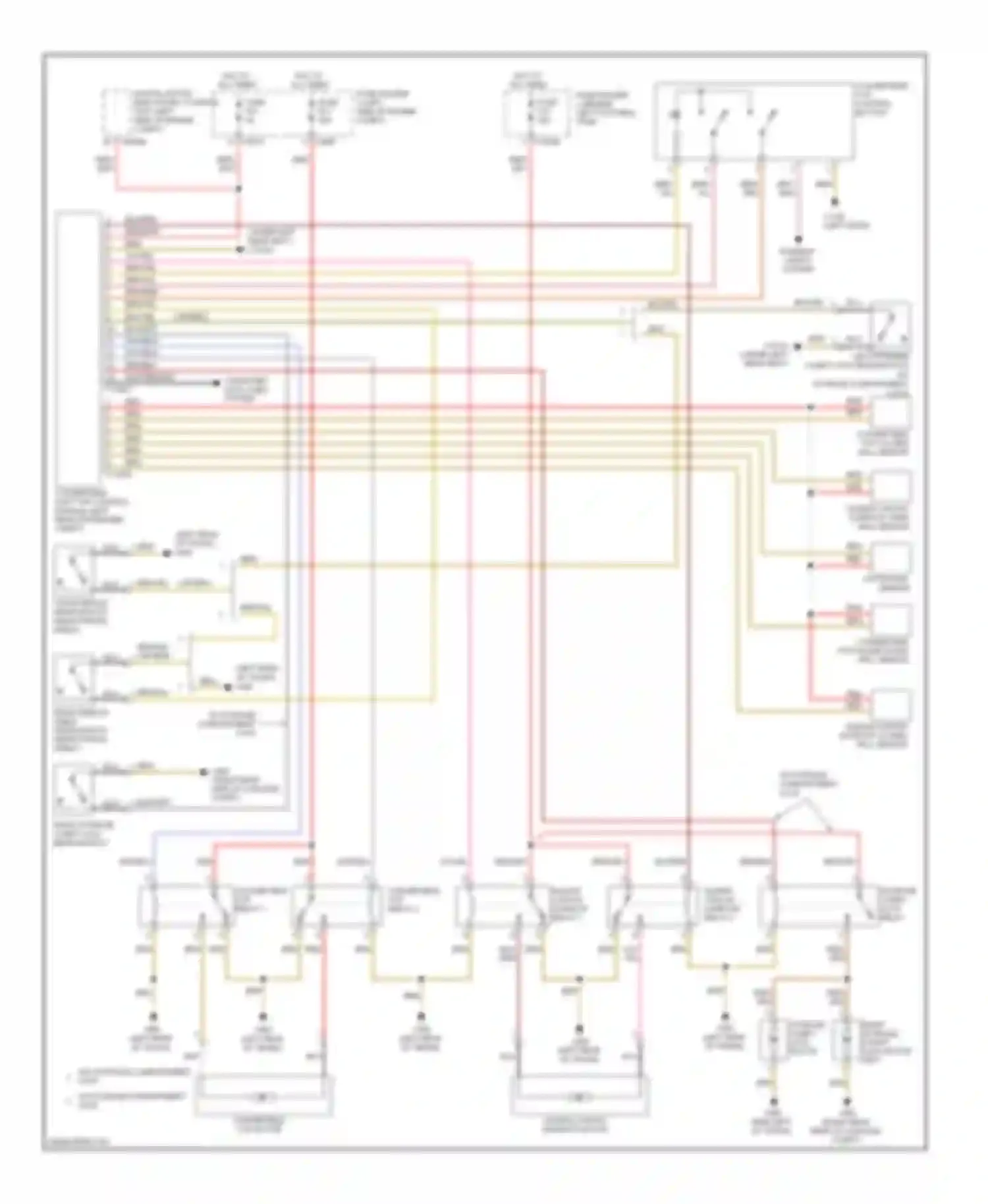 Wiring diagram catch hall sensor for MINI Cooper II (2006-2010) (1 of 1)
