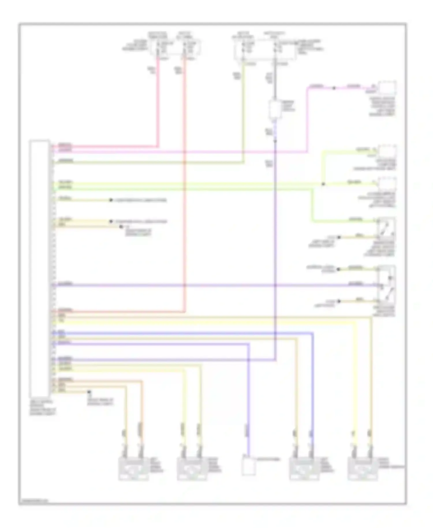 Wiring diagram computer data lines system for MINI Cooper II (2006-2010) (13 of 77)