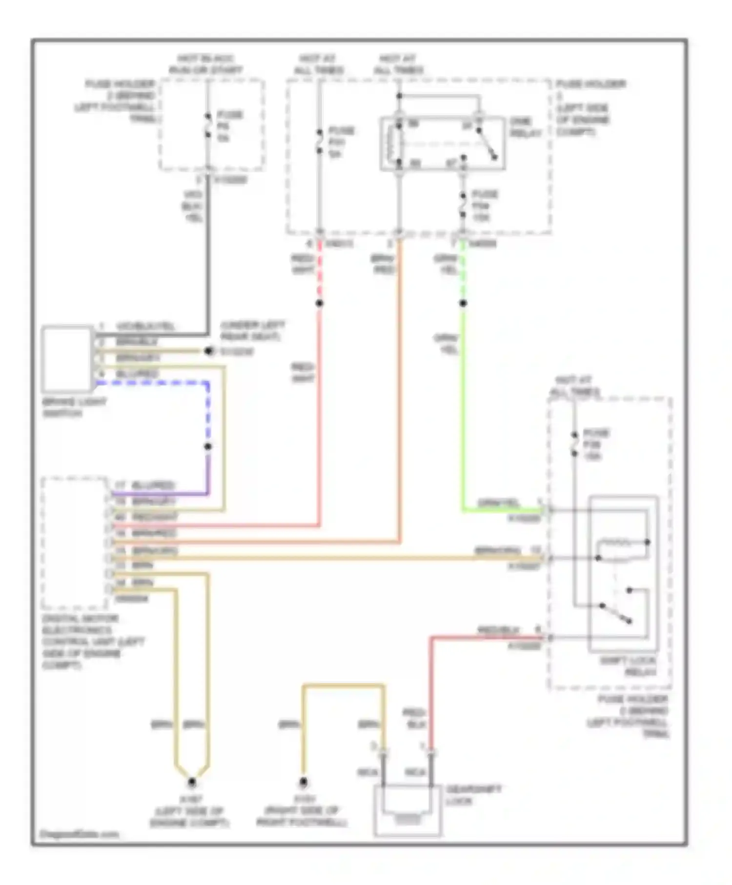 Wiring diagram grn for MINI Cooper II (2006-2010) (87 of 97)