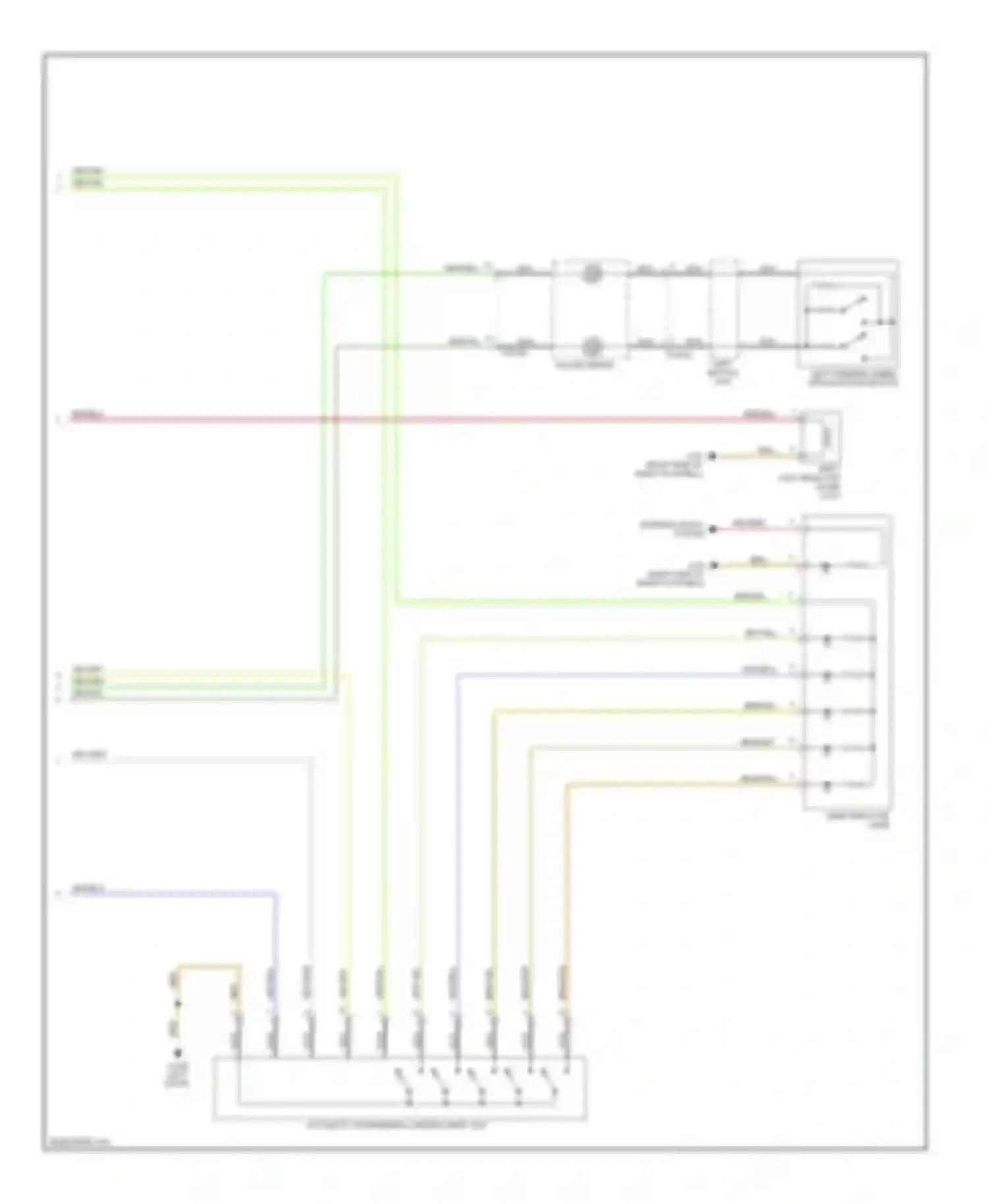 Wiring diagram grn/yel for MINI Cooper II (2006-2010) (13 of 21)