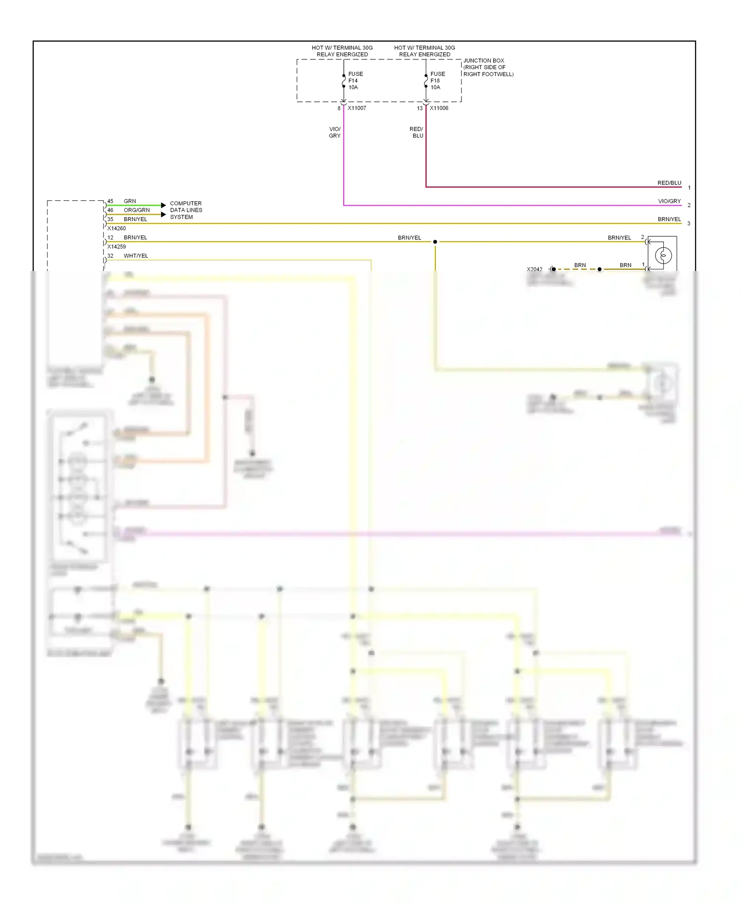 MINI Cooper II (2006-2010) org/ wiring diagram  (11 of 31)