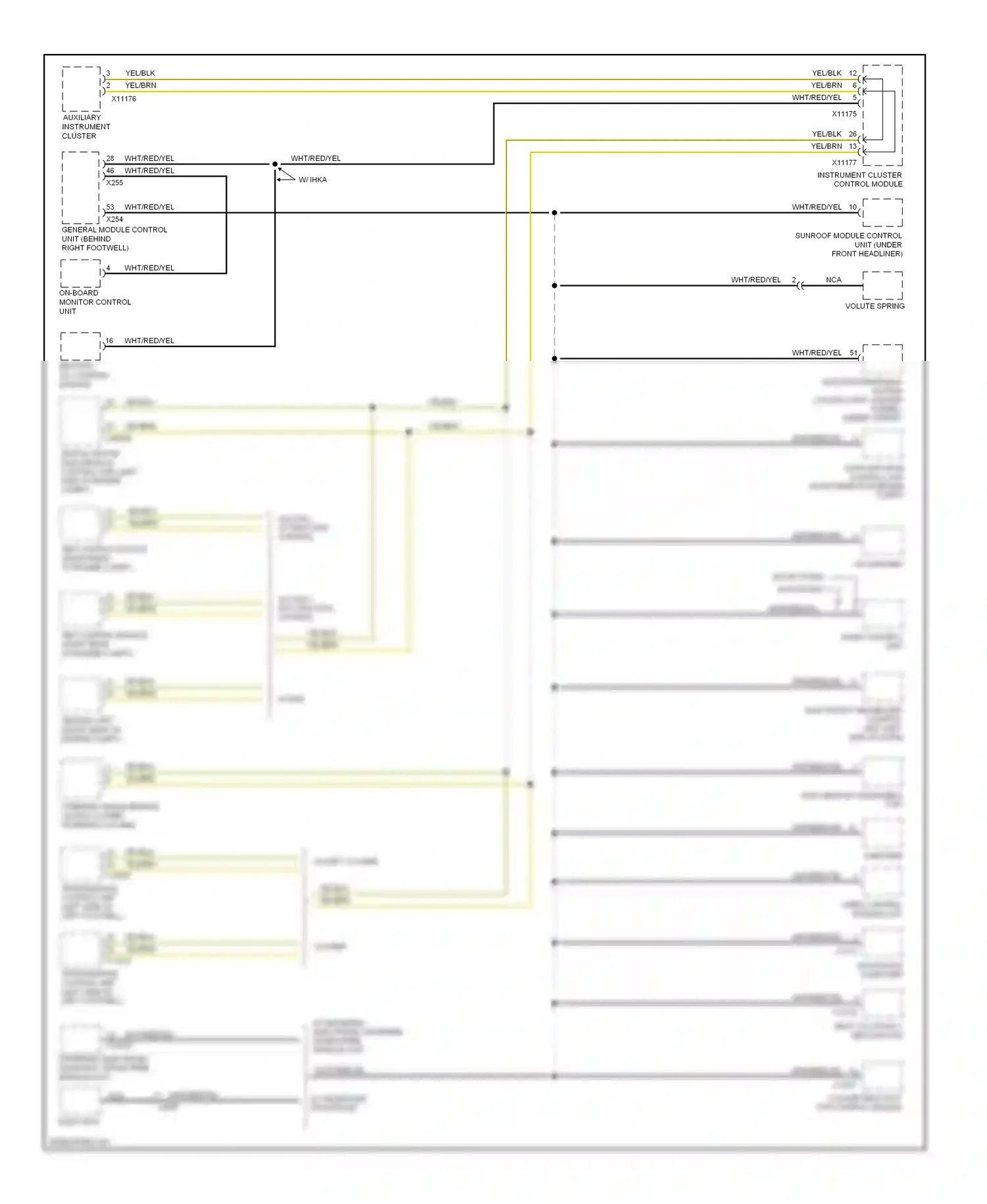 MINI Cooper II (2006-2010) w/ dsc wiring diagram  (6 of 8)