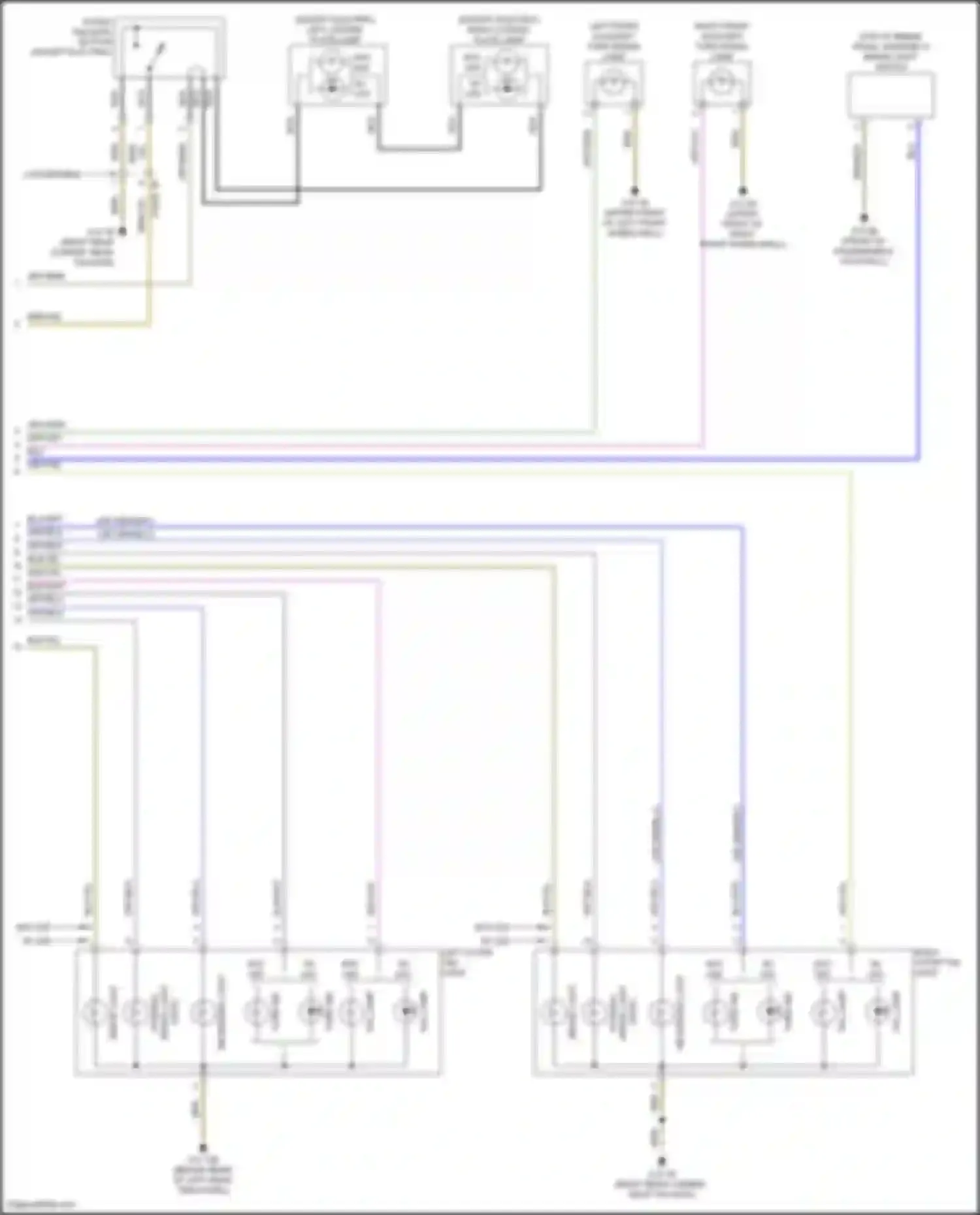 Wiring diagram blk/wht for MINI Cooper III facelift 2 (2021-2024) (32 of 38)