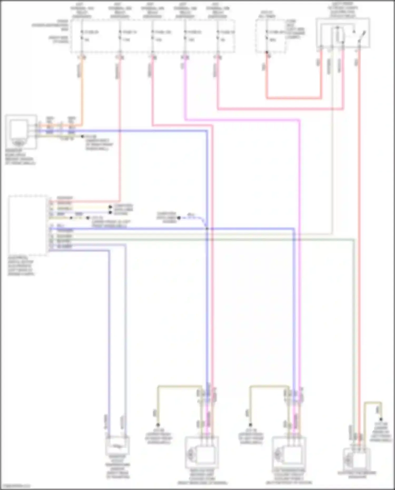 Wiring diagram blu/brn for MINI Cooper III facelift 2 (2021-2024) (21 of 34)