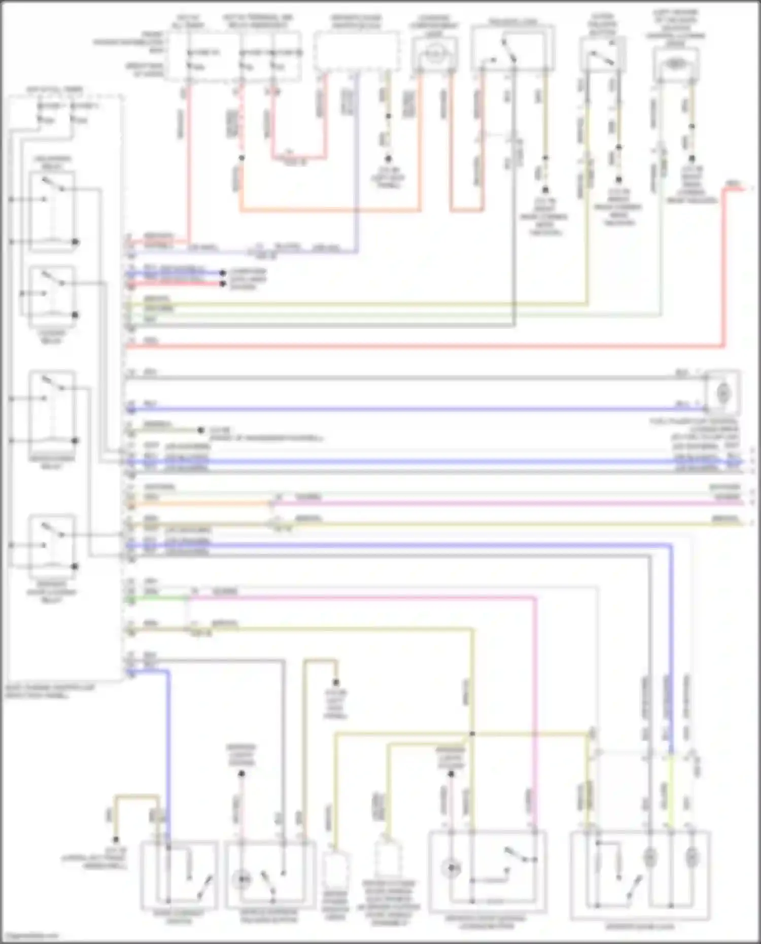 Wiring diagram fuse 35 for MINI Cooper III facelift 2 (2021-2024) (8 of 12)