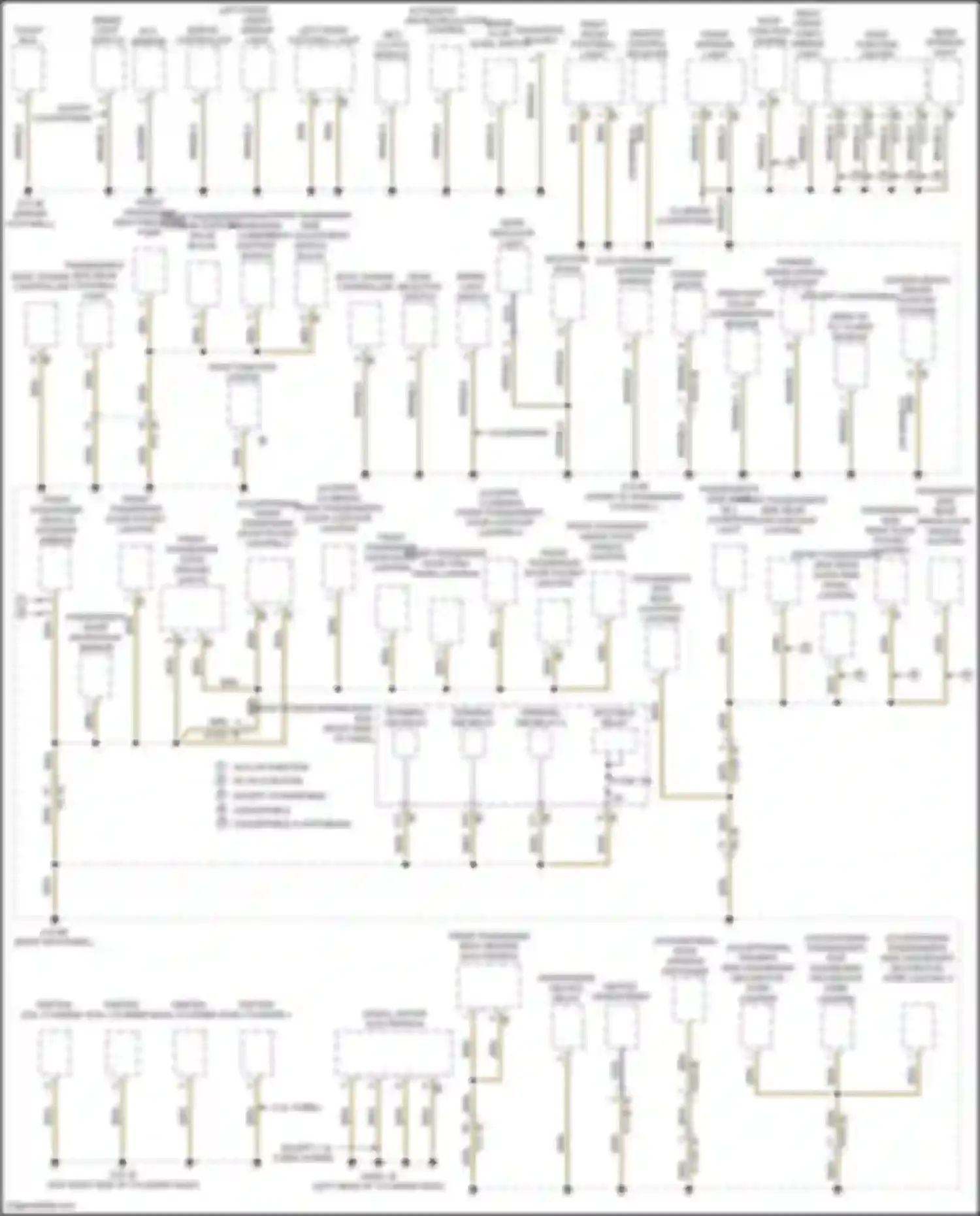 Wiring diagram front passenger lumbar support switch for MINI Cooper III facelift (2018-2021) (1 of 3)