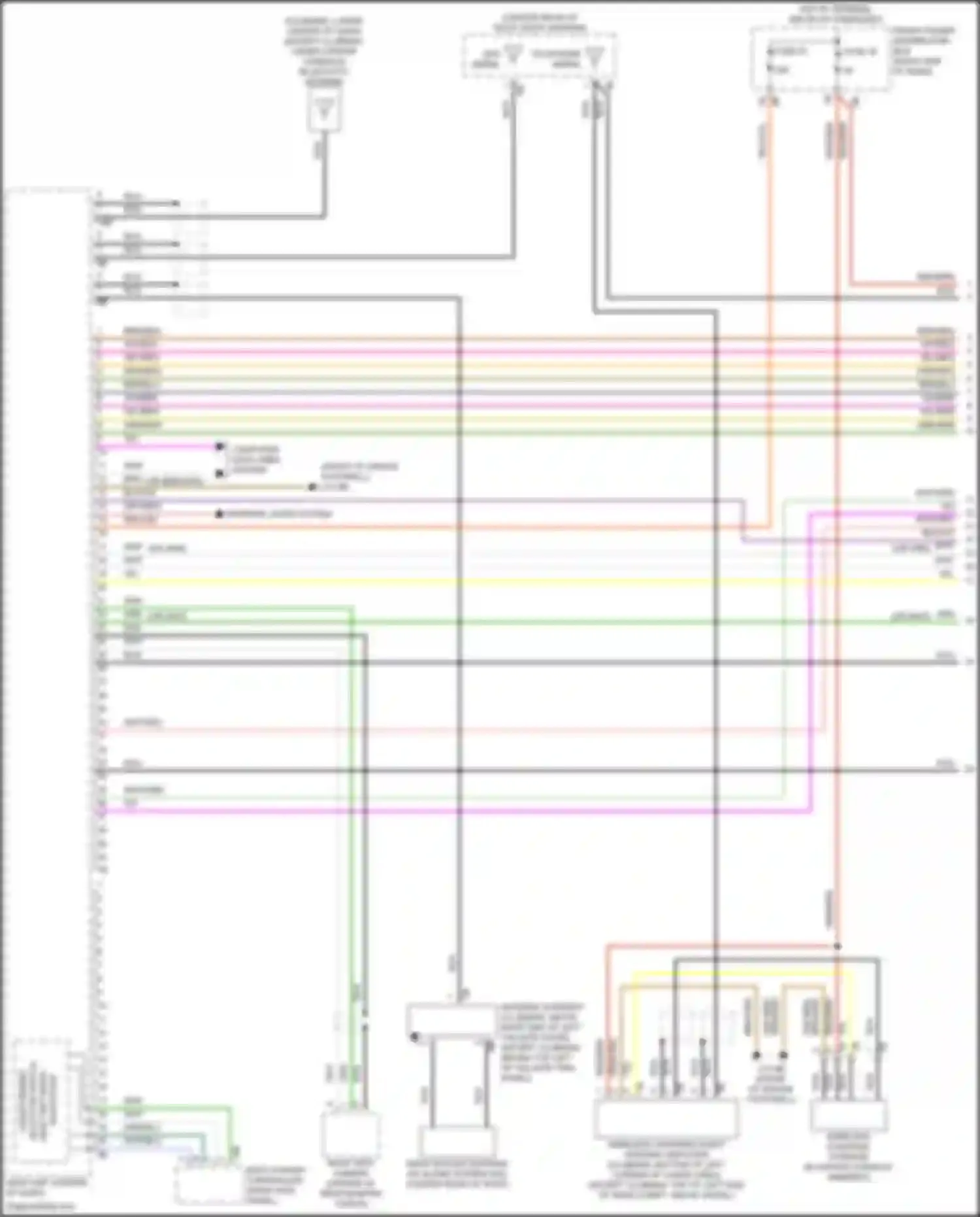 Wiring diagram gps aerial for MINI Cooper III facelift (2018-2021) (2 of 8)