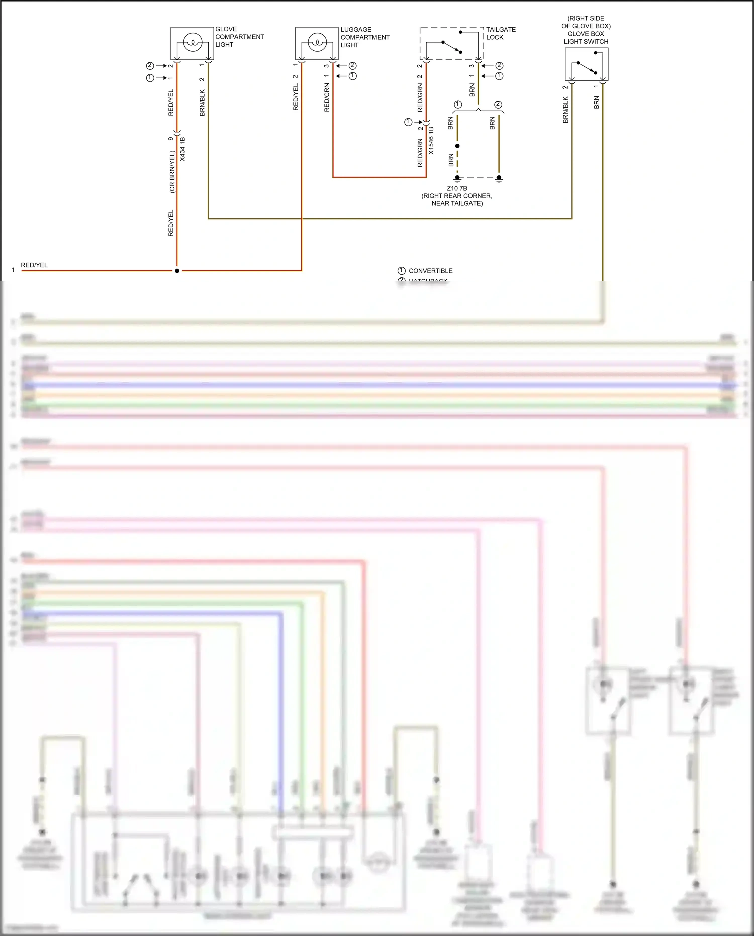 MINI Cooper III facelift (2018-2021) red/yel wiring diagram  (32 of 55)