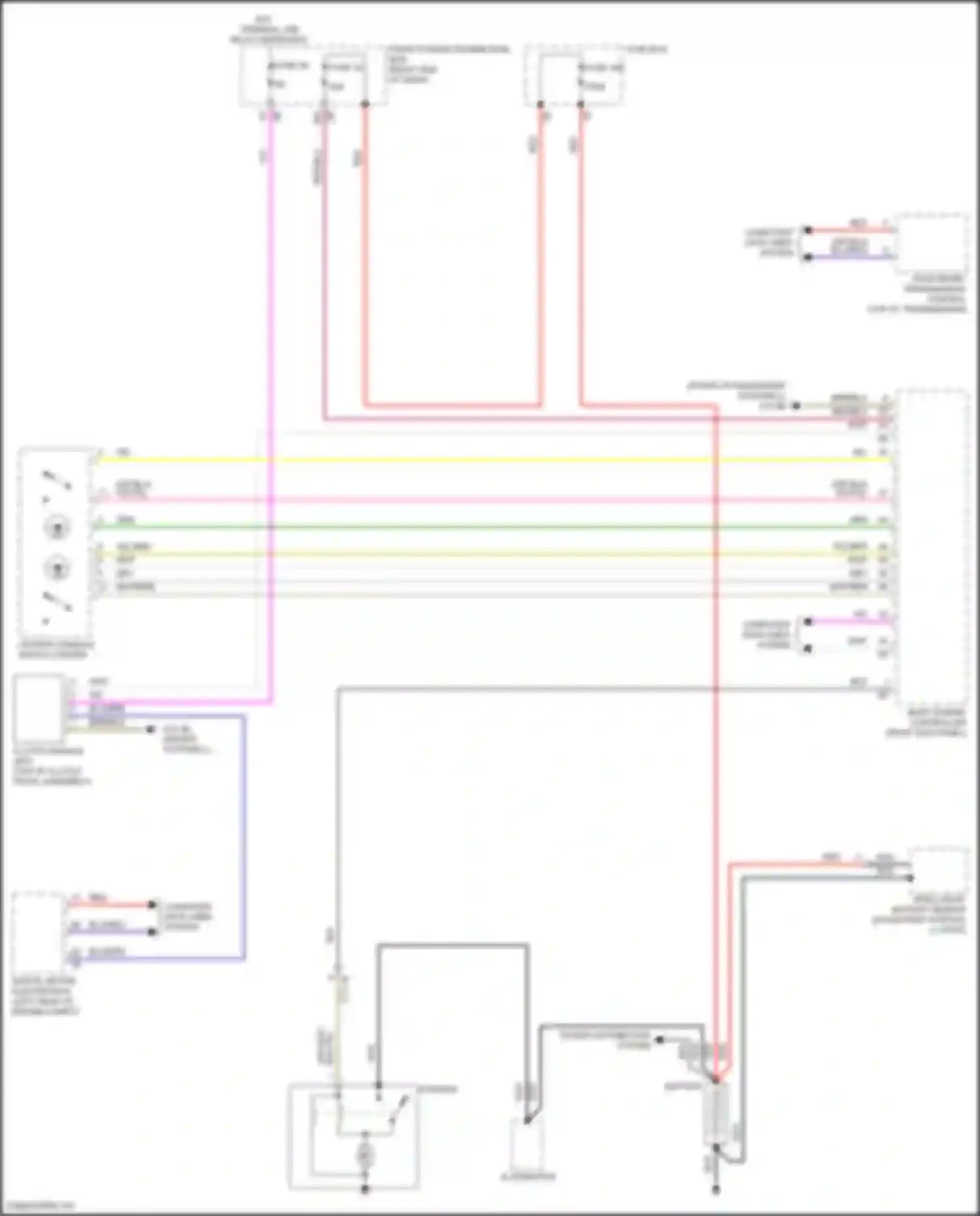 Wiring diagram yel for MINI Cooper III facelift (2018-2021) (76 of 87)