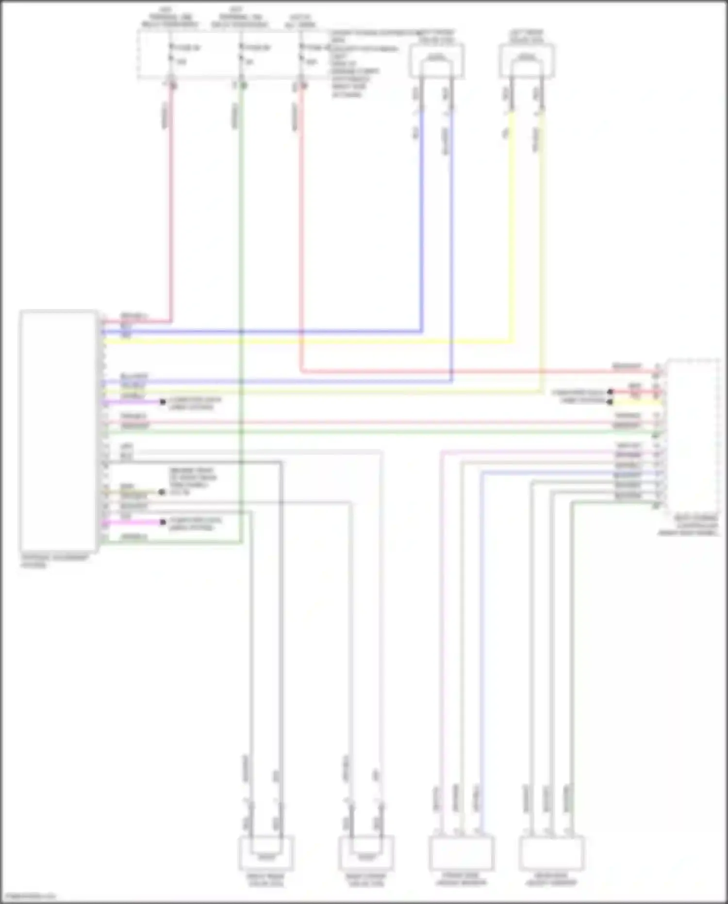 Cooper MINI III (2013-2018): Electronic suspension circuit