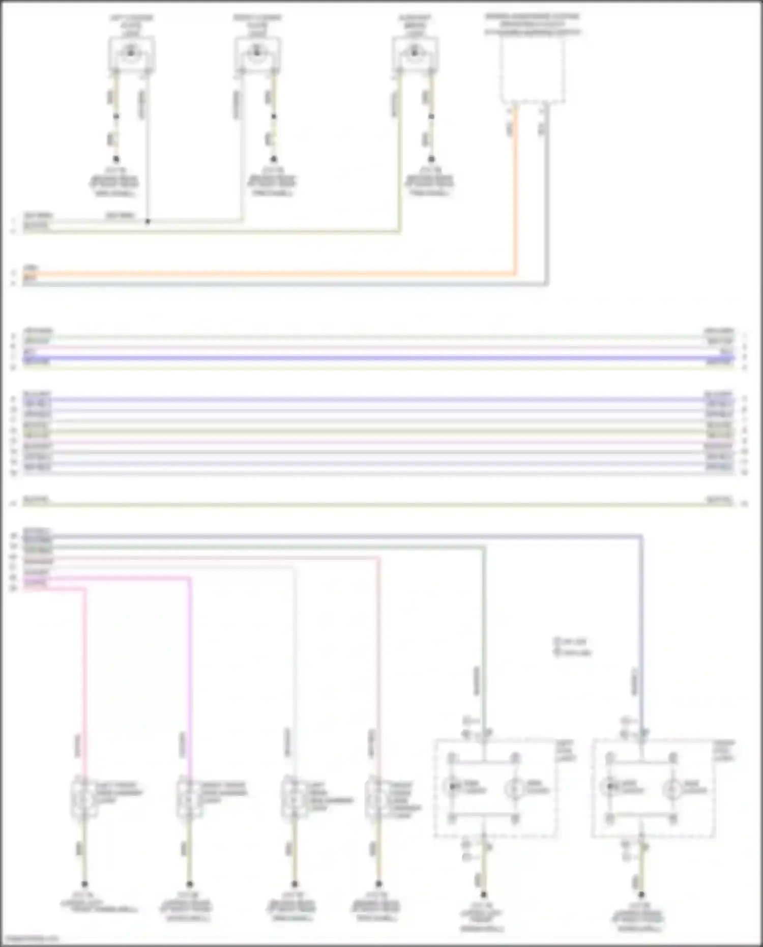 Cooper MINI III (2013-2018): Exterior lamps circuit, hatchback (2 of 3)