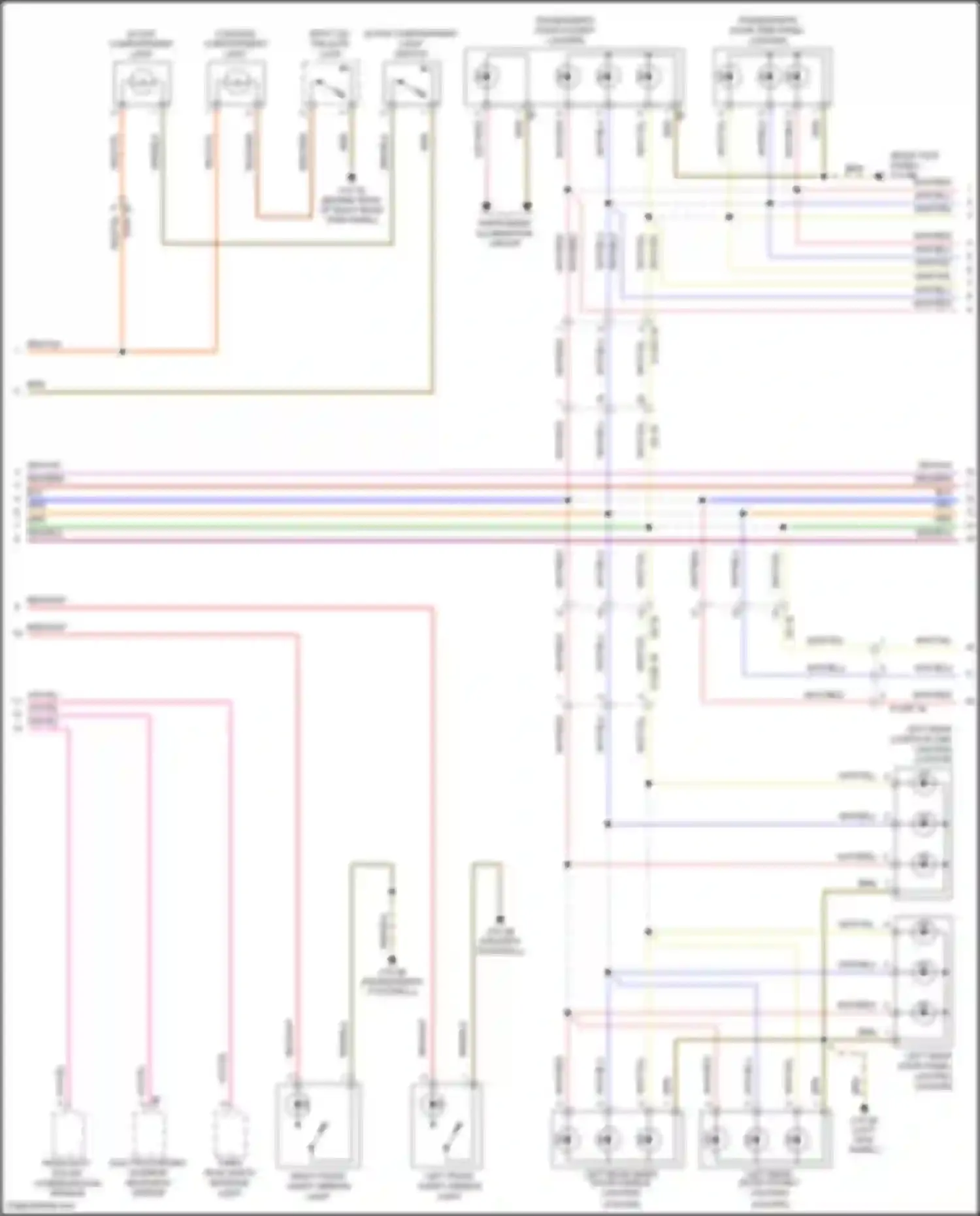 Cooper MINI III (2013-2018): Courtesy lamps circuit, hatchback (2 of 4)