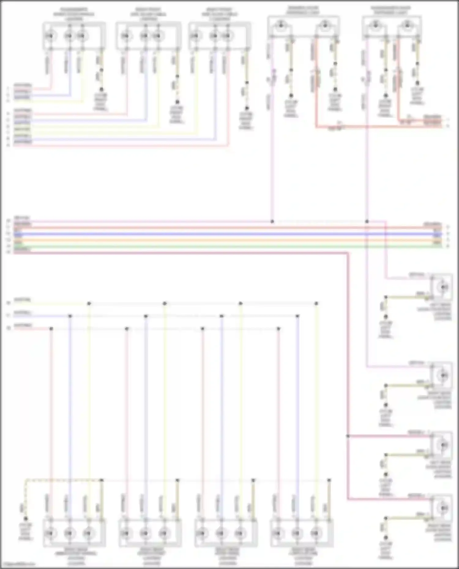 Cooper MINI III (2013-2018): Courtesy lamps circuit, hatchback (3 of 4)
