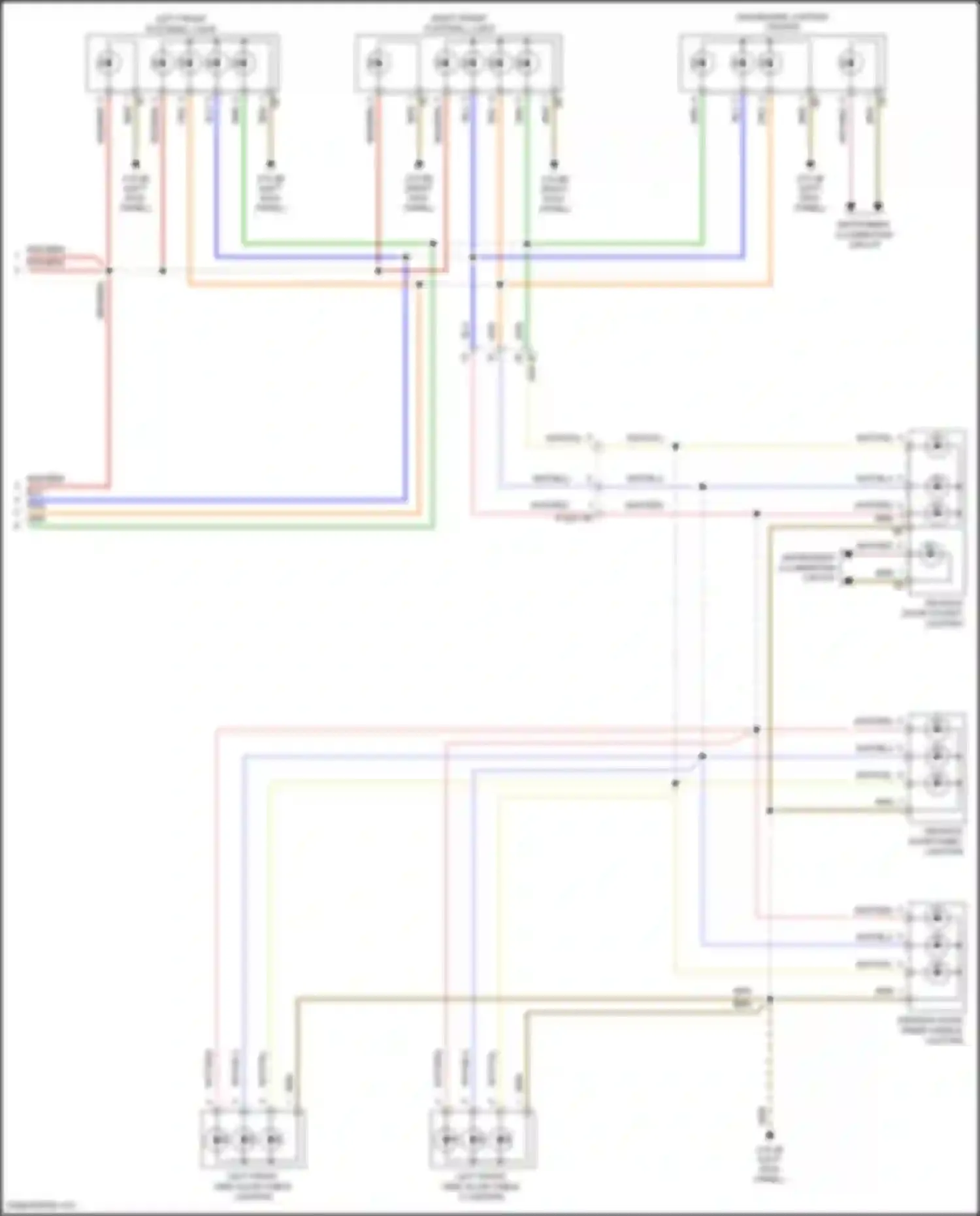 Cooper MINI III (2013-2018): Courtesy lamps circuit, hatchback (4 of 4)