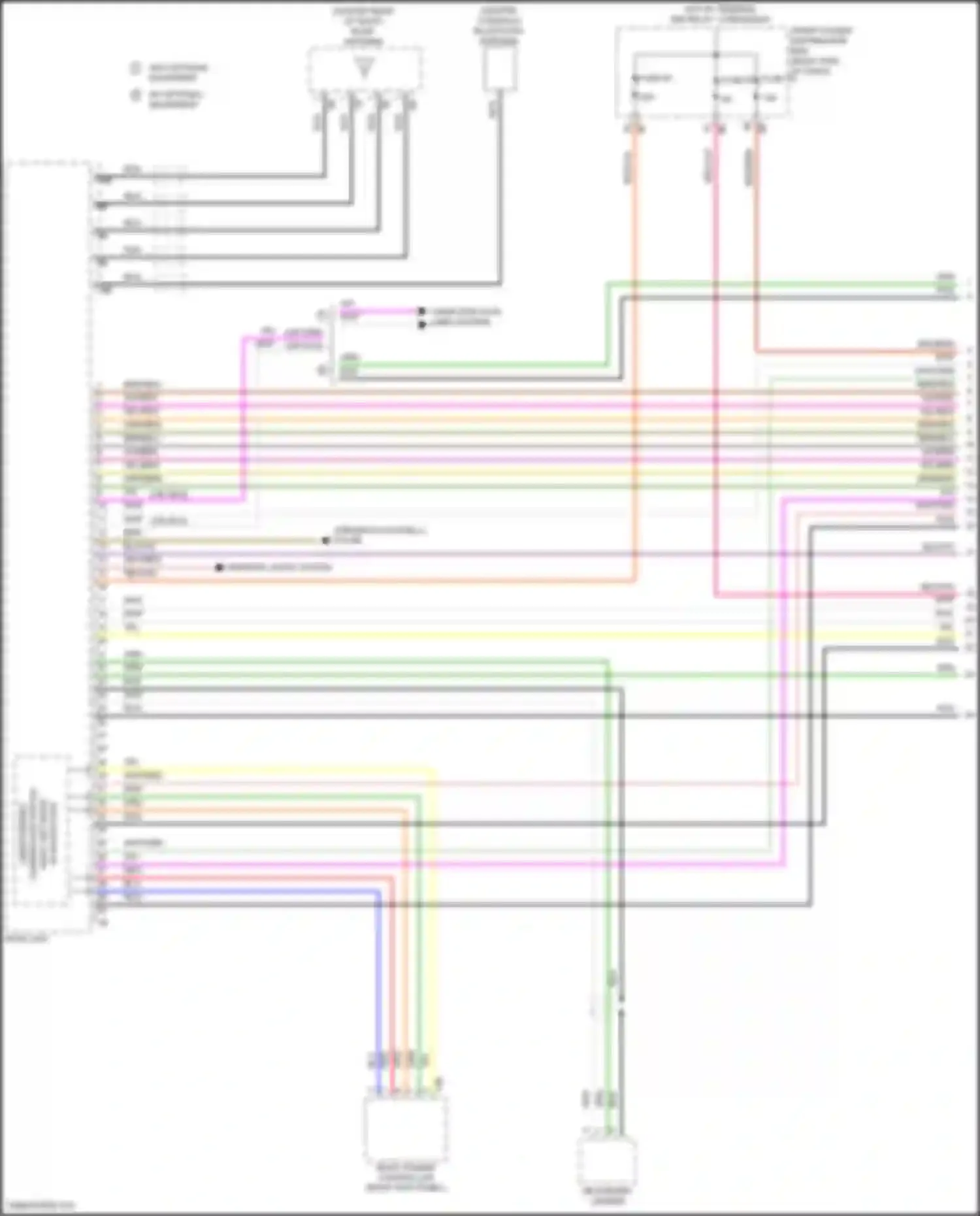 Cooper MINI III (2013-2018): Navigation circuit, hatchback w/ base radio & active sound design (1 of 4)