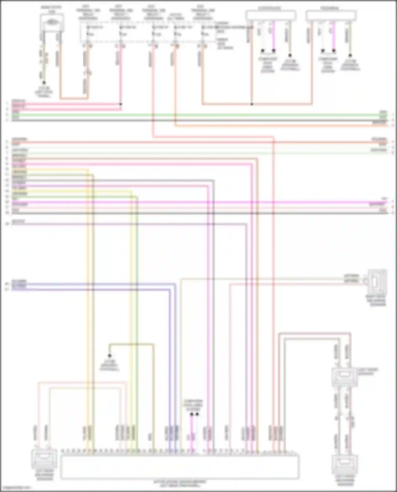 Cooper MINI III (2013-2018): Navigation circuit, hatchback w/ base radio & active sound design (3 of 4)