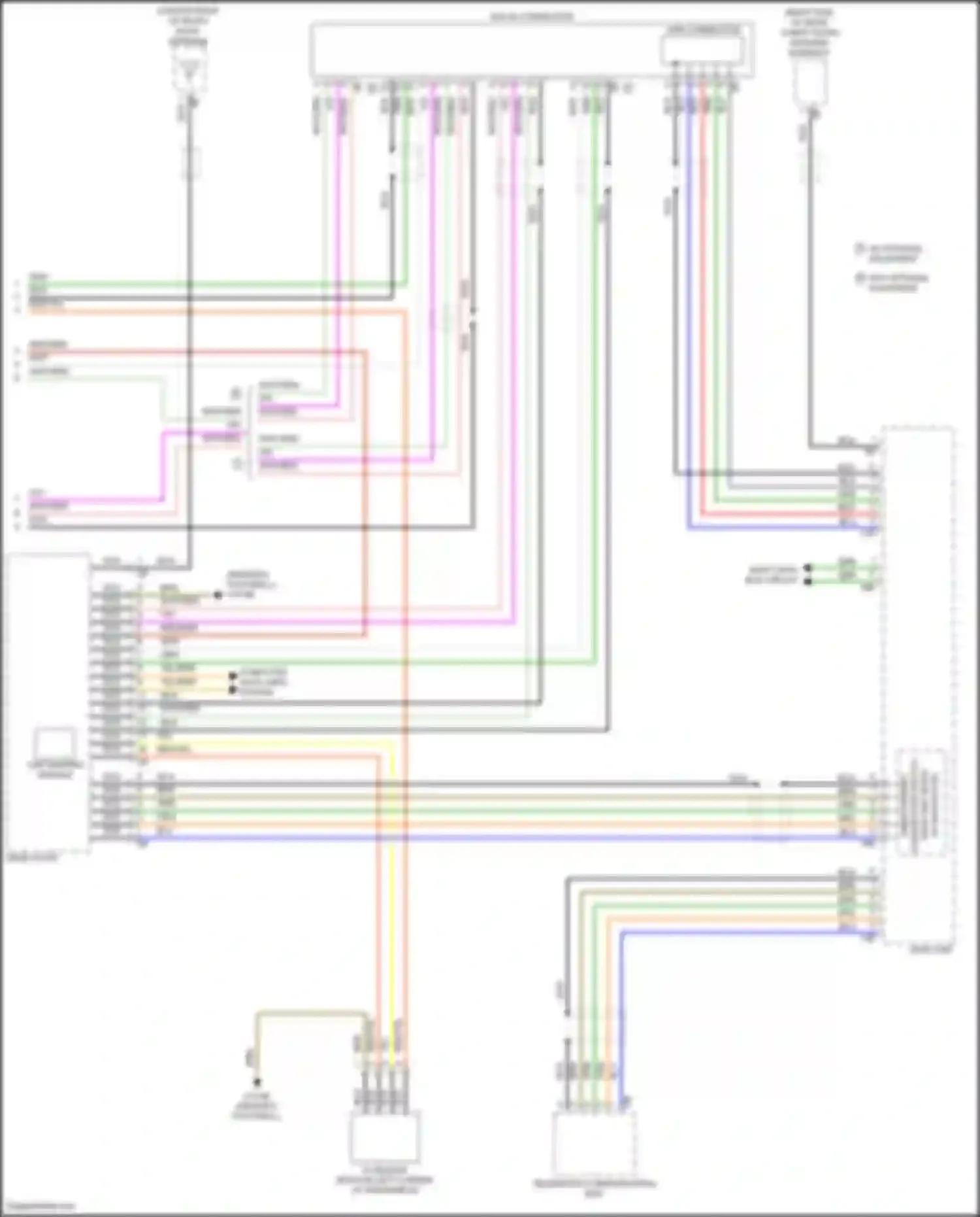 Cooper MINI III (2013-2018): Navigation circuit, hatchback w/ base radio & active sound design (4 of 4)