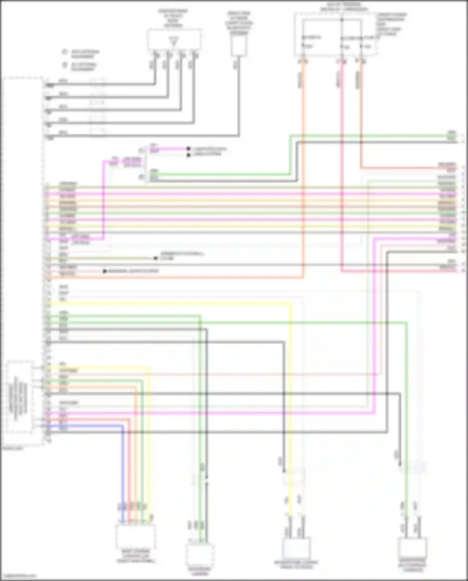 Cooper MINI III (2013-2018): Navigation circuit, hatchback w/ hifi radio w/o active sound design (1 of 4)