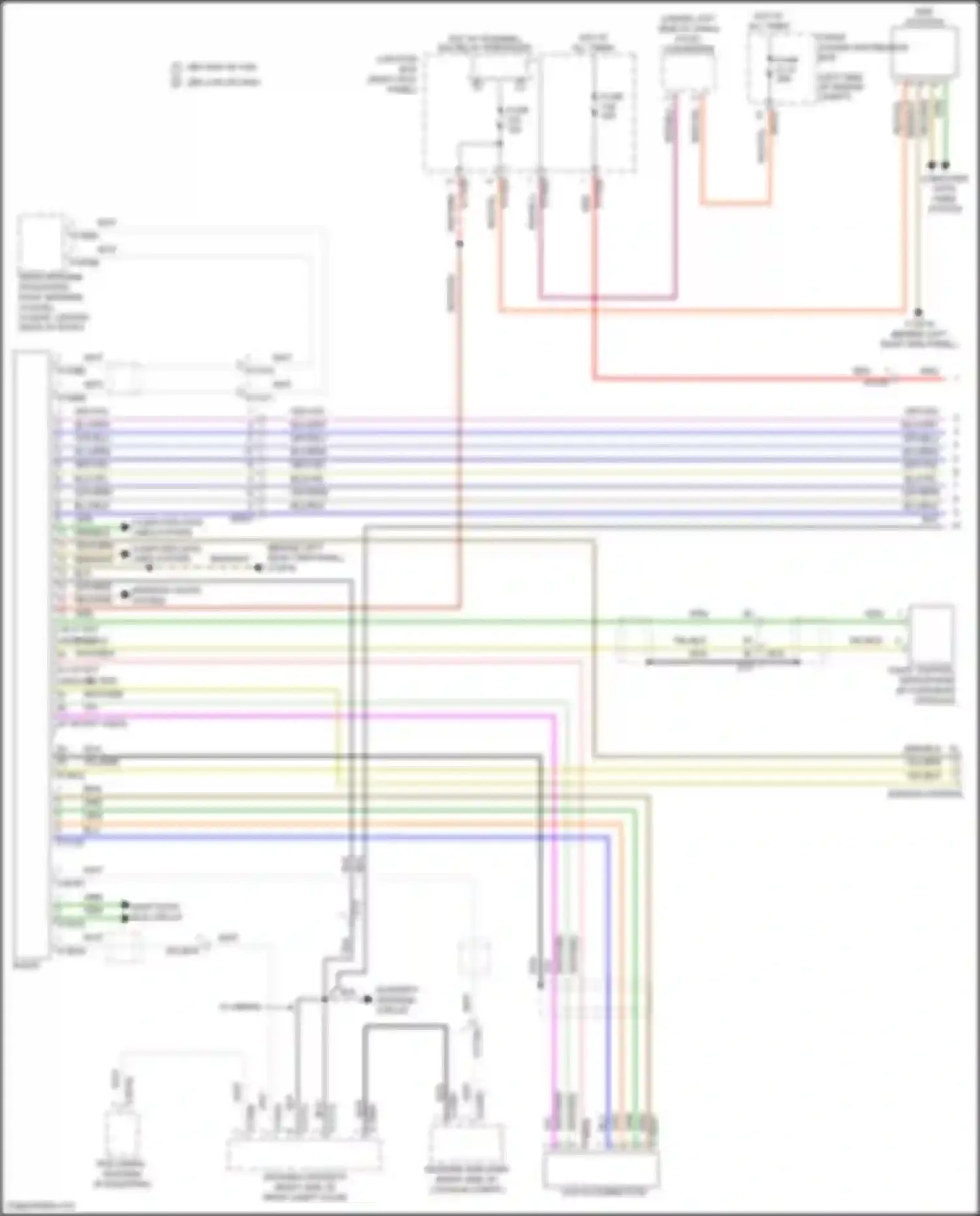 Cooper MINI III (2013-2018): Radio circuit, convertible w/o ccc/m-ask w/ amplifier (1 of 2)