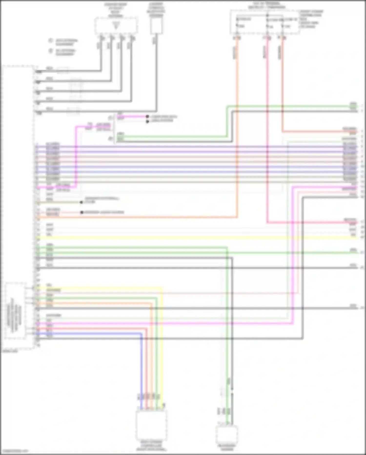 Cooper MINI III (2013-2018): Radio circuit, hatchback w/ base radio w/o active sound design (1 of 4)