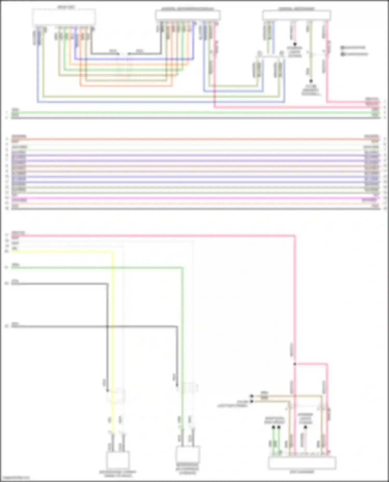 Cooper MINI III (2013-2018): Radio circuit, hatchback w/ base radio w/o active sound design (2 of 4)