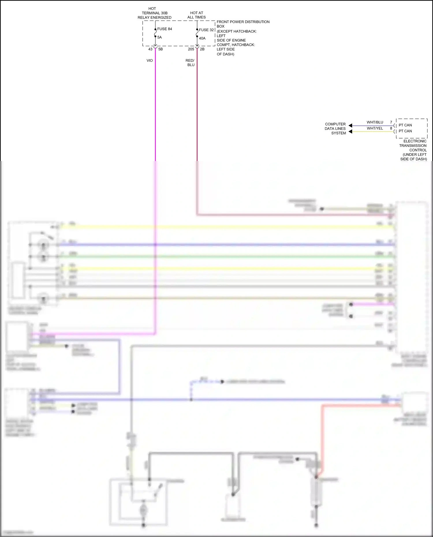 MINI Cooper III (2013-2018) alternator wiring diagram  (2 of 10)