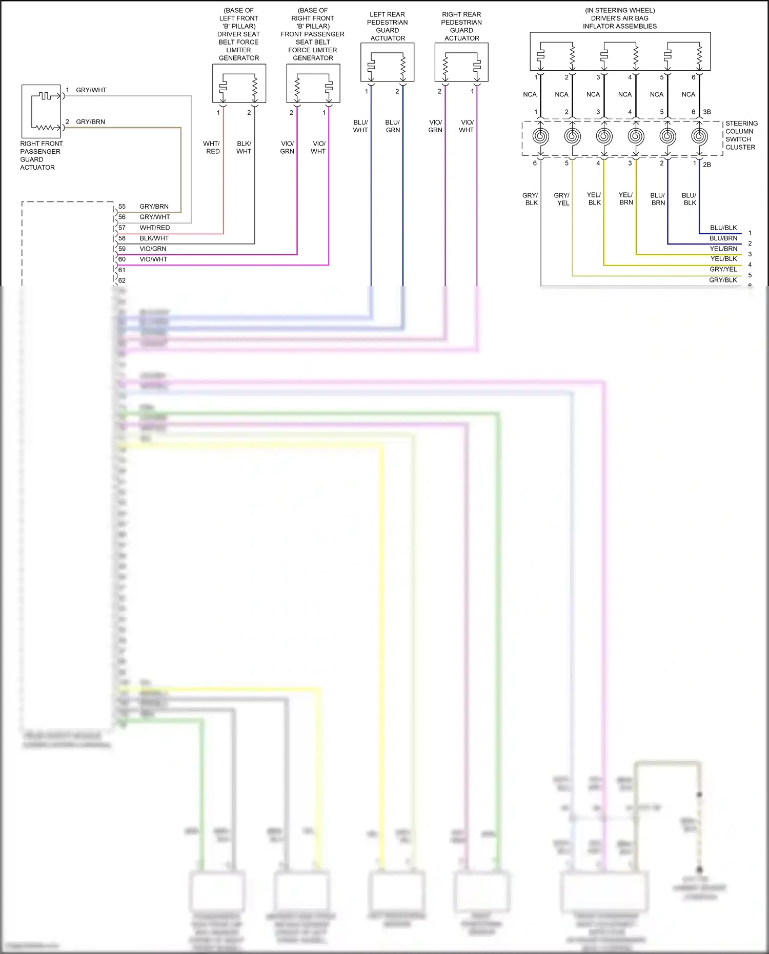 MINI Cooper III (2013-2018) blu/brn wiring diagram  (18 of 91)