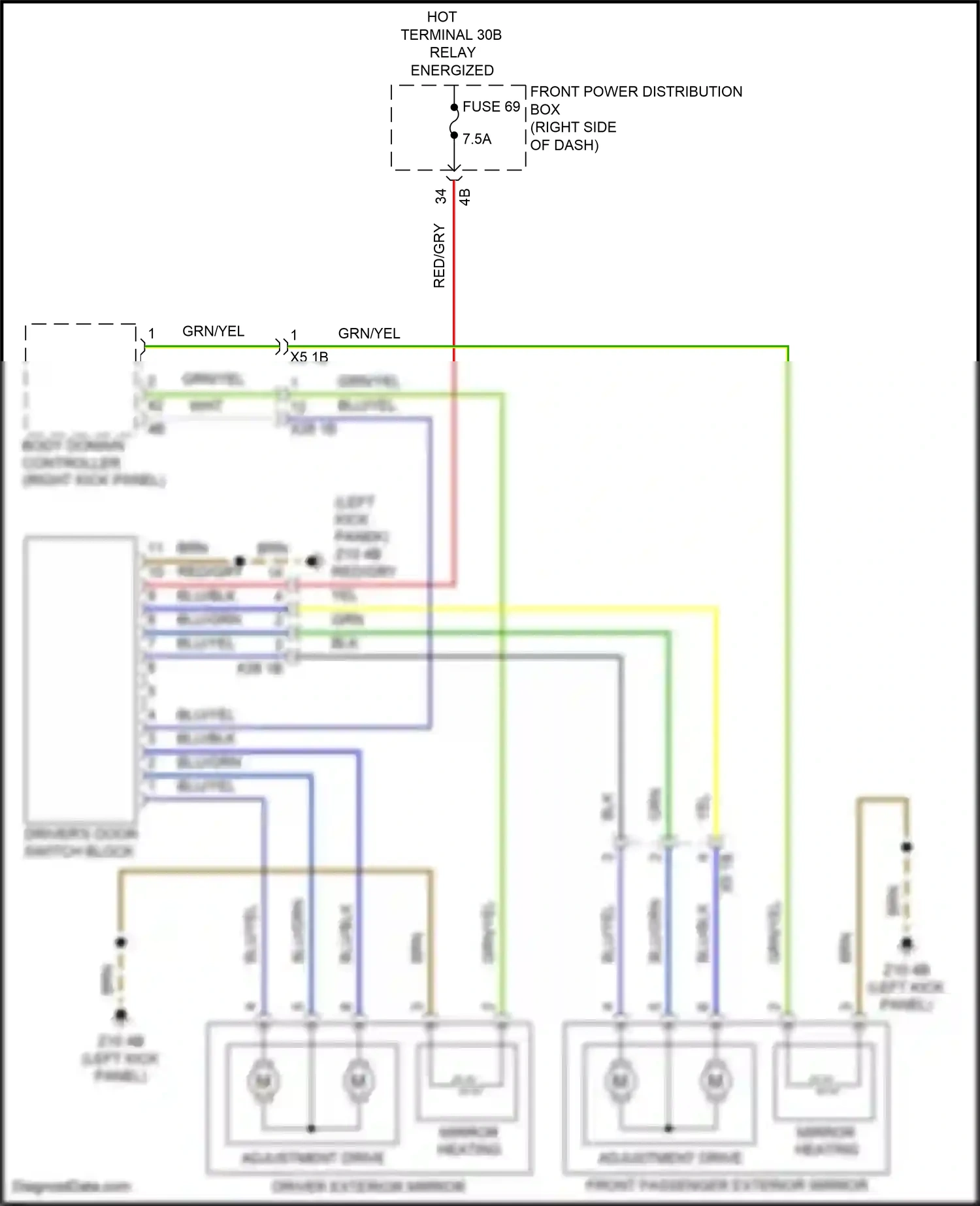 MINI Cooper III (2013-2018) brn wiring diagram  (38 of 296)