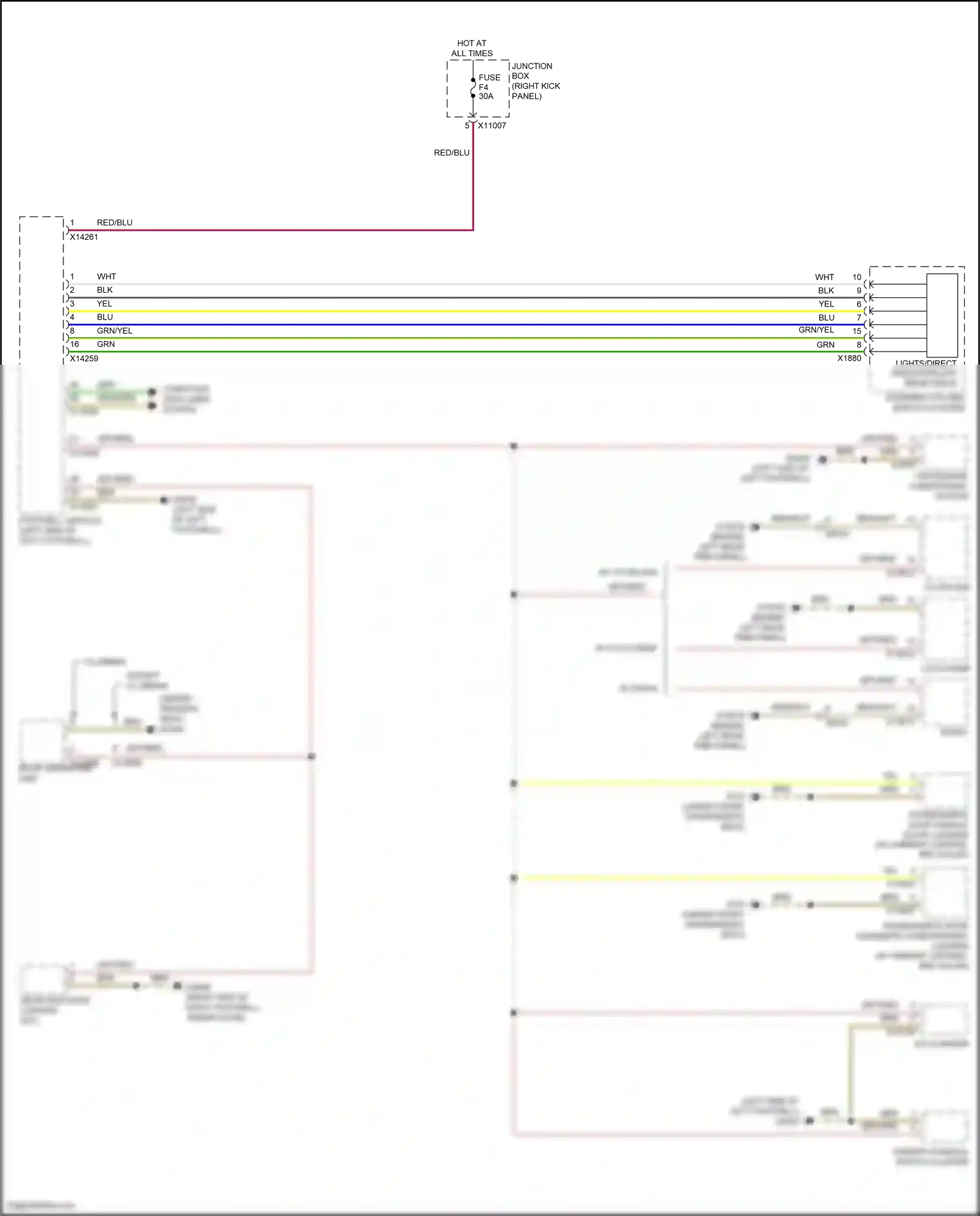 MINI Cooper III (2013-2018) cd changer wiring diagram  (1 of 3)