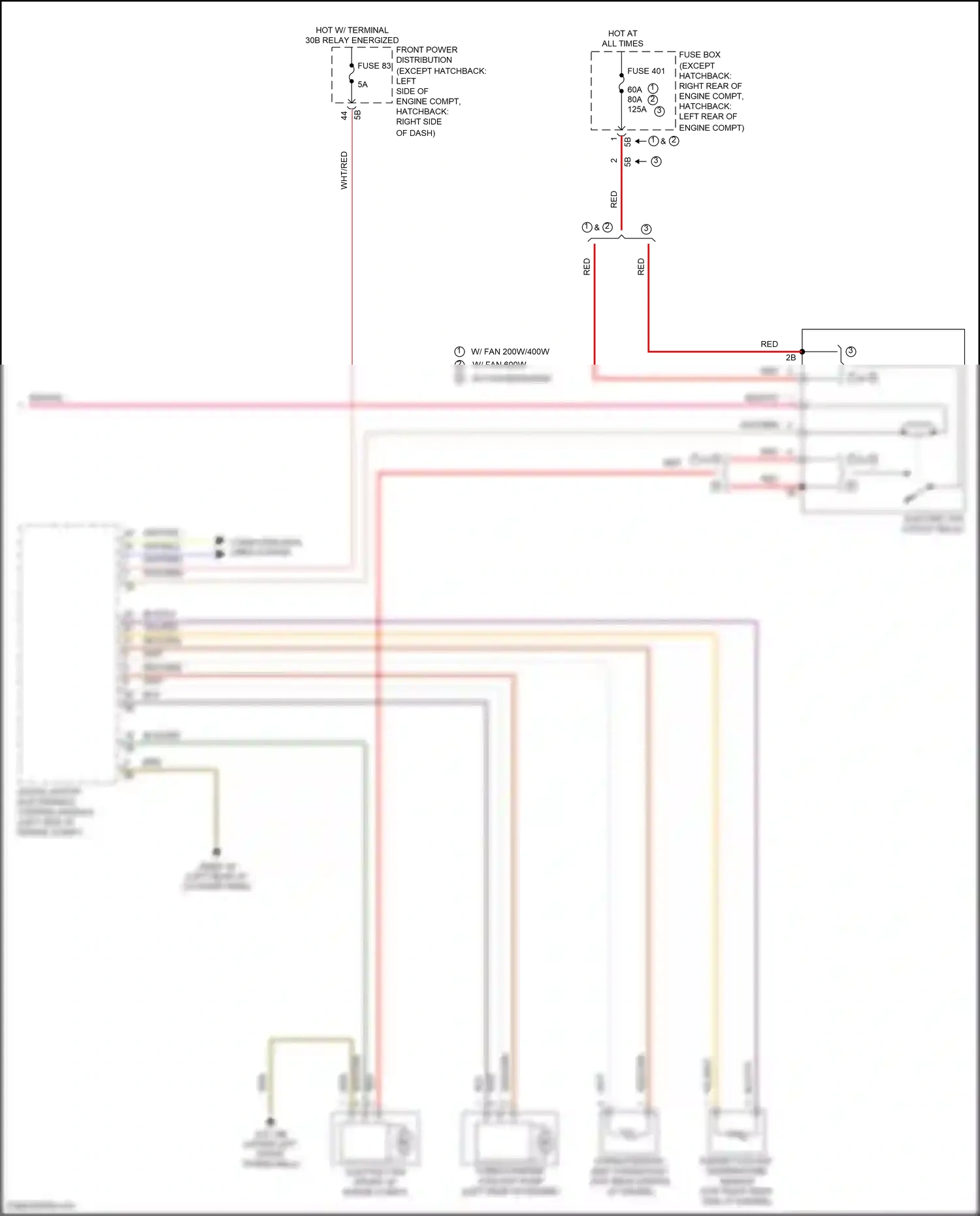 MINI Cooper III (2013-2018) fuse 83 wiring diagram  (3 of 9)