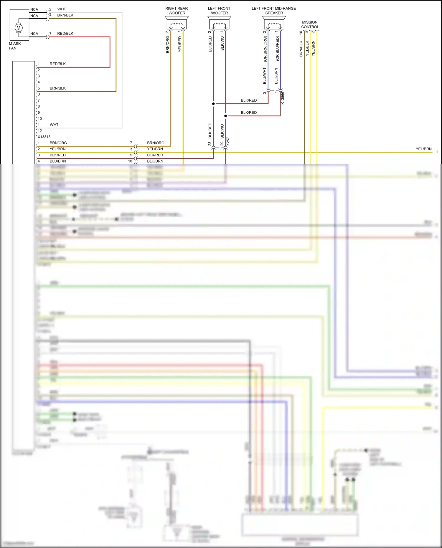 MINI Cooper III (2013-2018) gps antenna wiring diagram  (1 of 6)