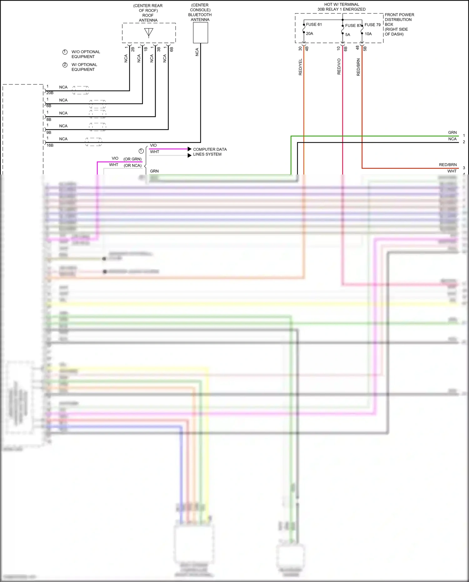 MINI Cooper III (2013-2018) nca wiring diagram  (82 of 152)