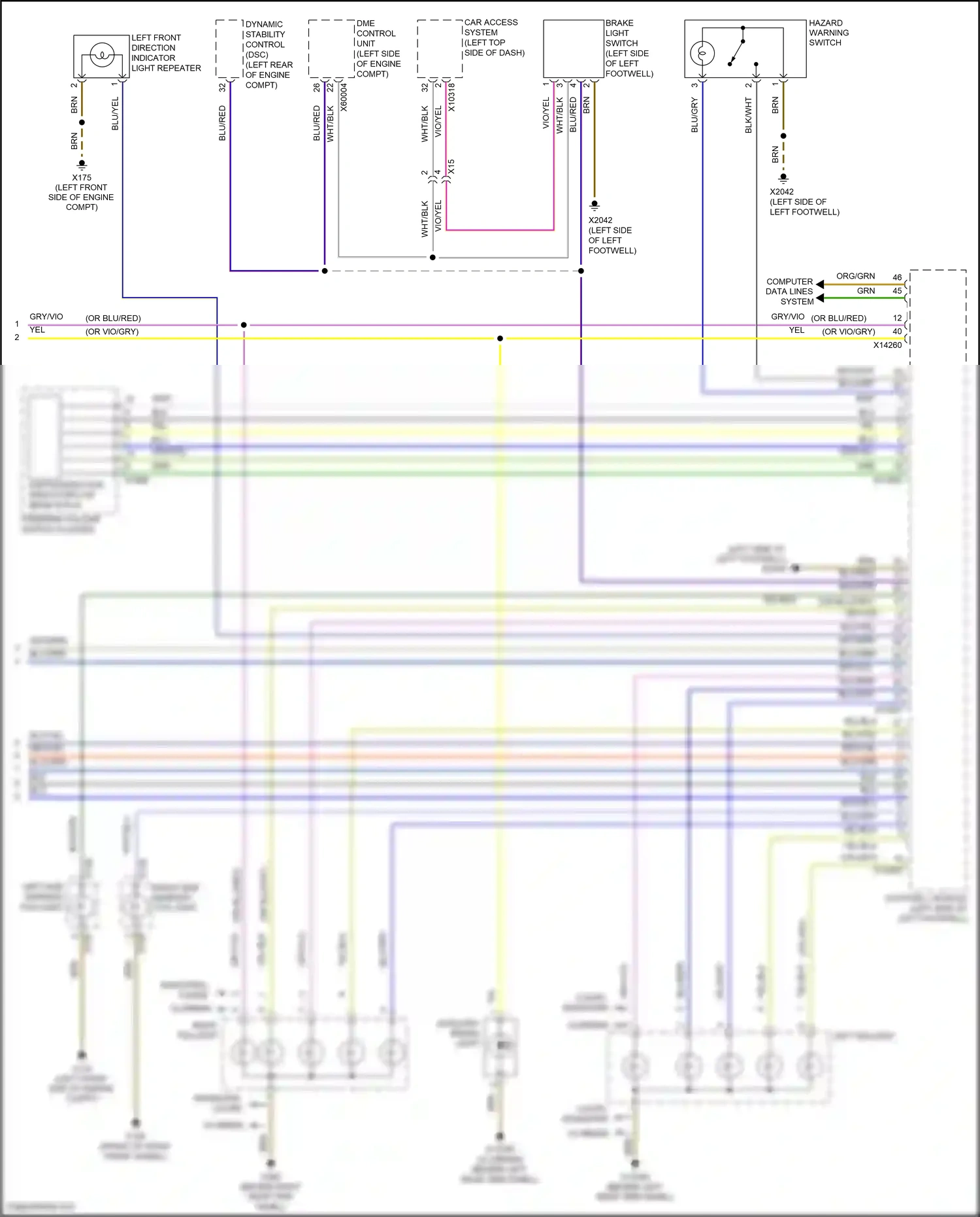 MINI Cooper III (2013-2018) (or blu/red) wiring diagram  (22 of 30)
