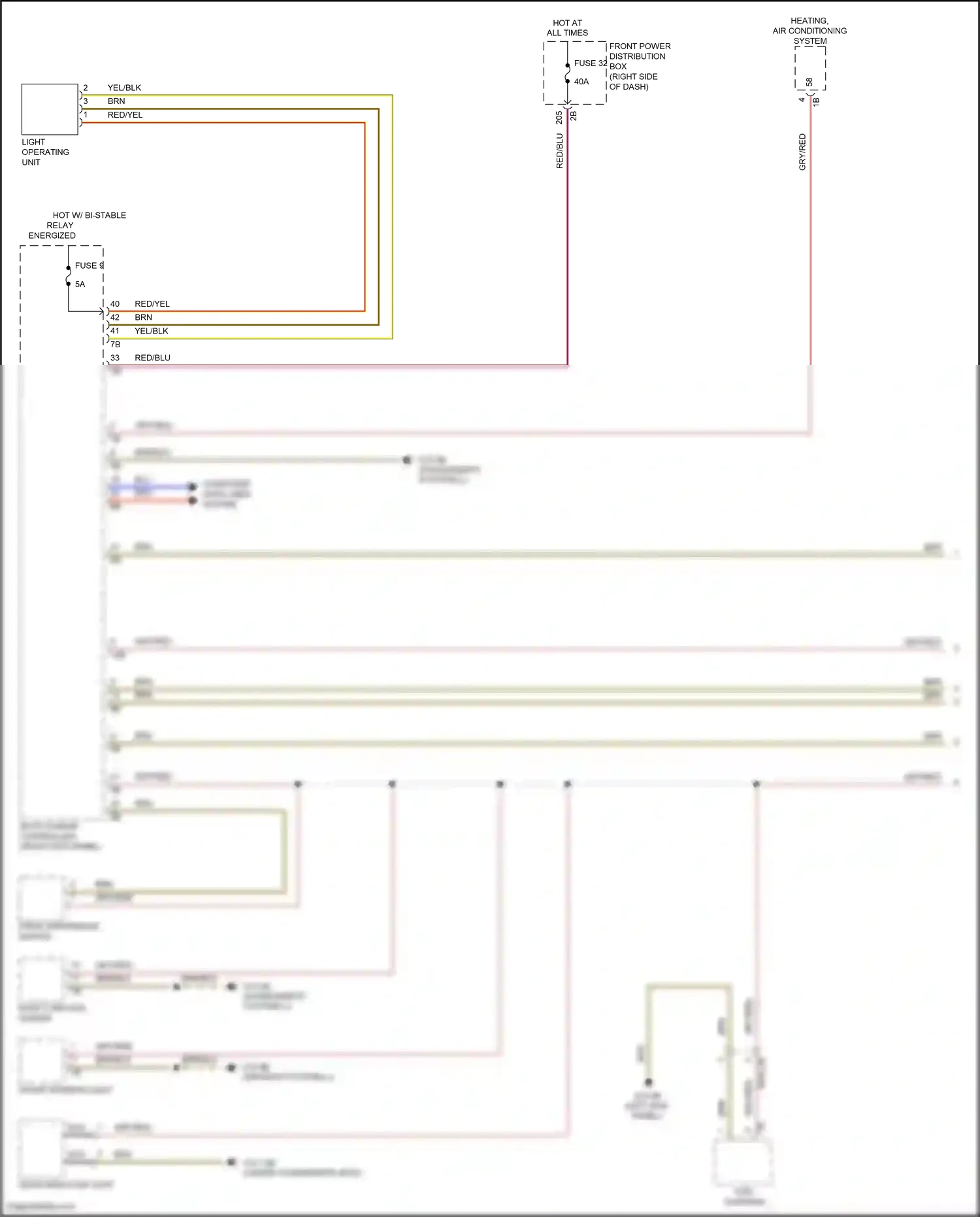 MINI Cooper III (2013-2018) red wiring diagram  (8 of 184)