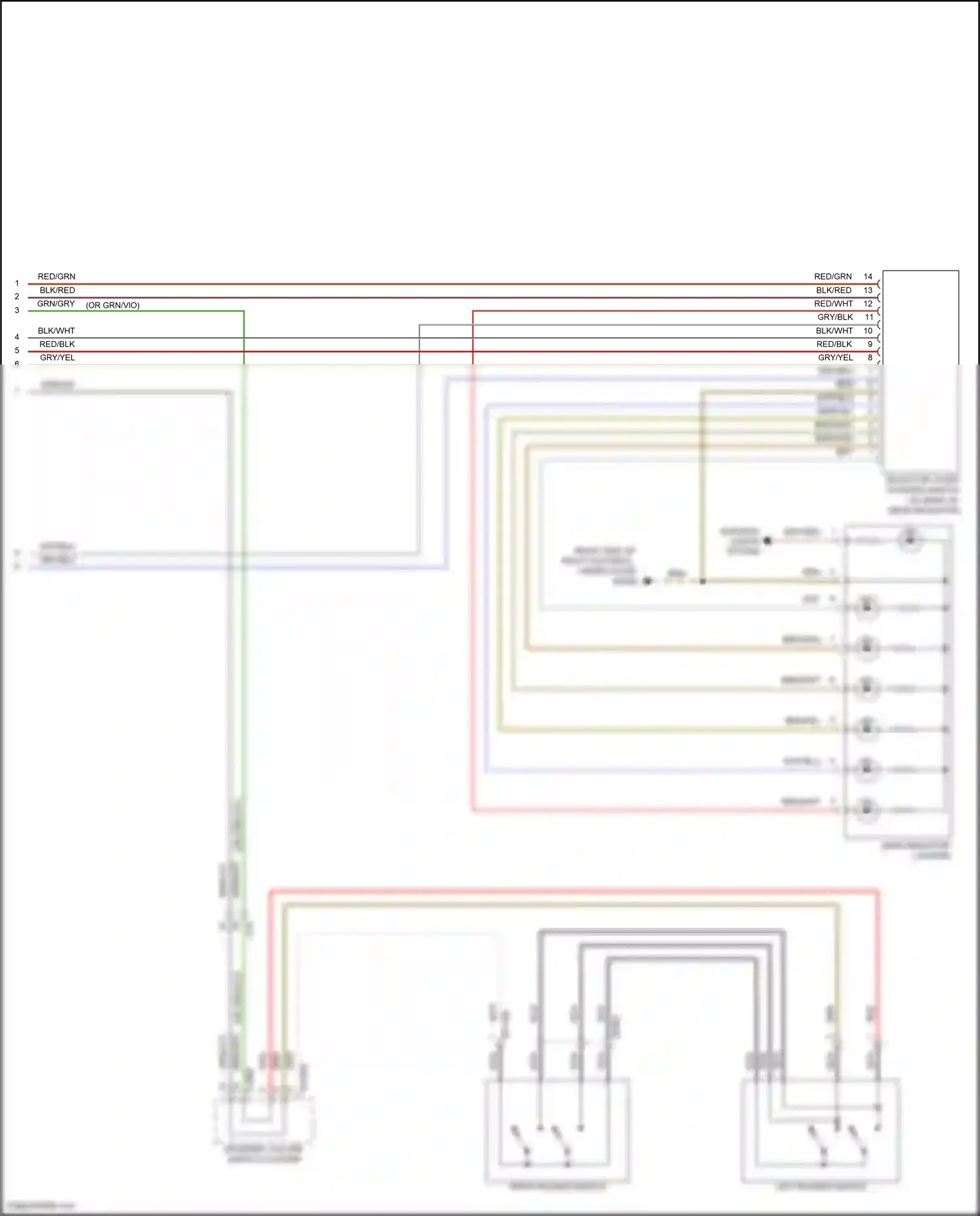 MINI Cooper III (2013-2018) red/wht wiring diagram  (57 of 94)