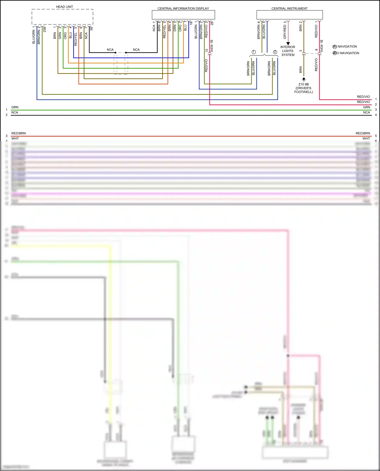 MINI Cooper III (2013-2018) wht/grn wiring diagram  (52 of 77)