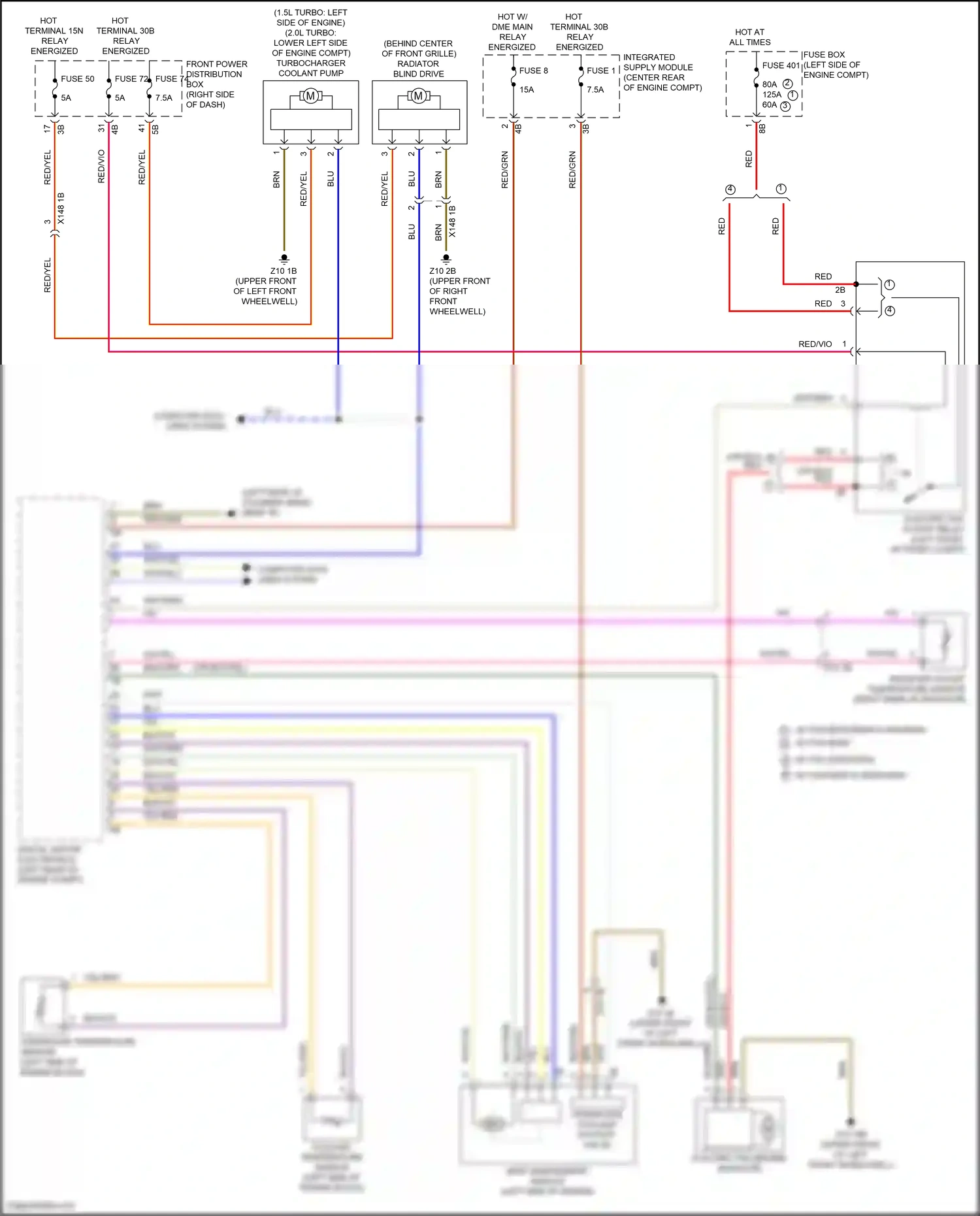 Wiring diagram computer data lines system for MINI John Cooper Works Clubman II facelift (2019-2024) (27 of 76)