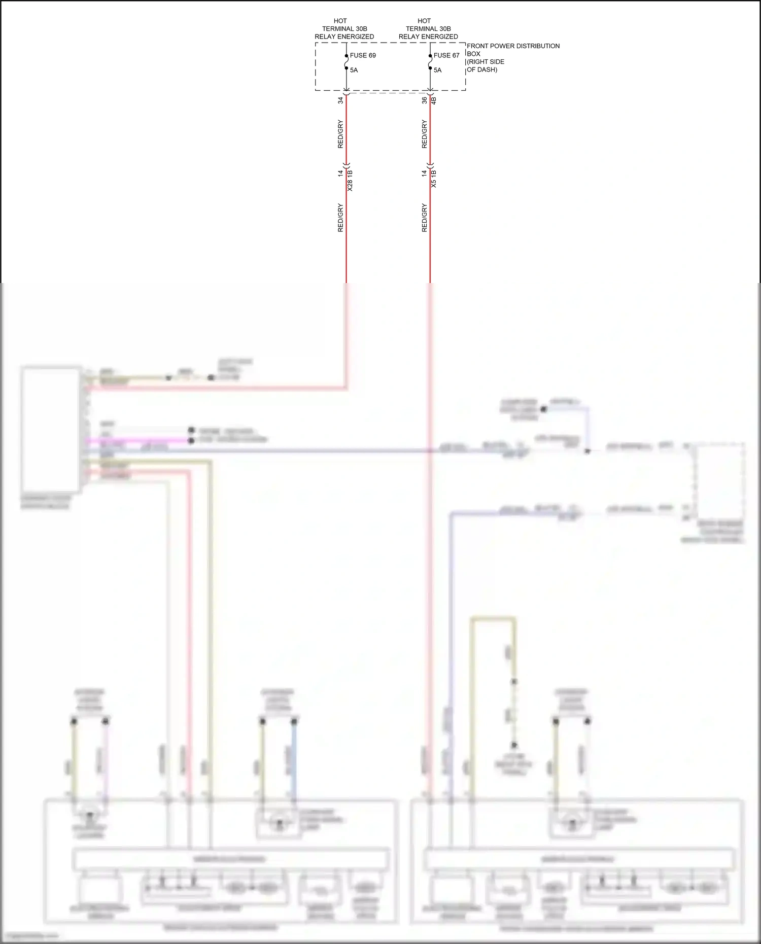 Wiring diagram computer data lines system for MINI John Cooper Works Clubman II facelift (2019-2024) (47 of 76)