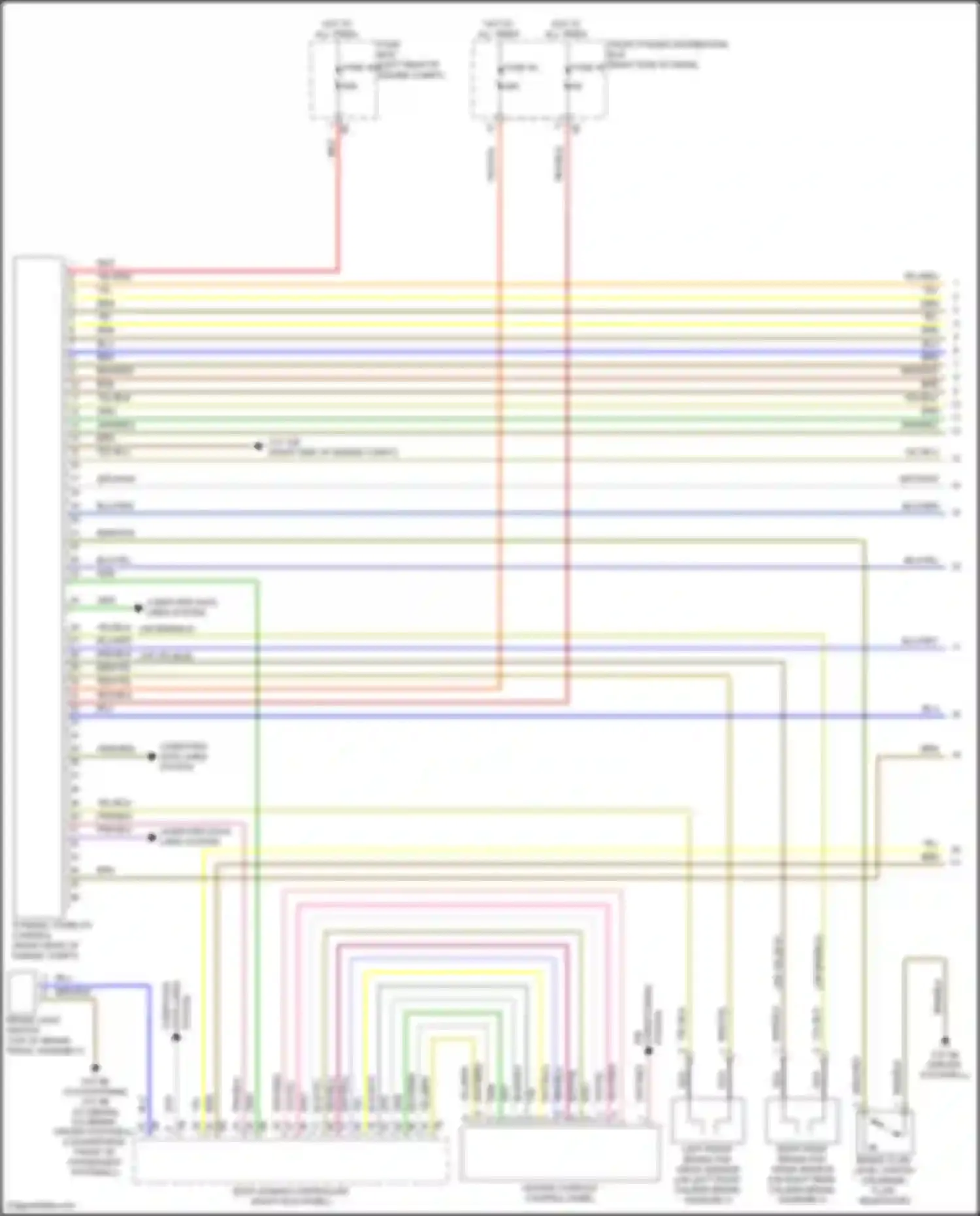Wiring diagram dynamic stability control for MINI John Cooper Works Clubman II (2015-2019)