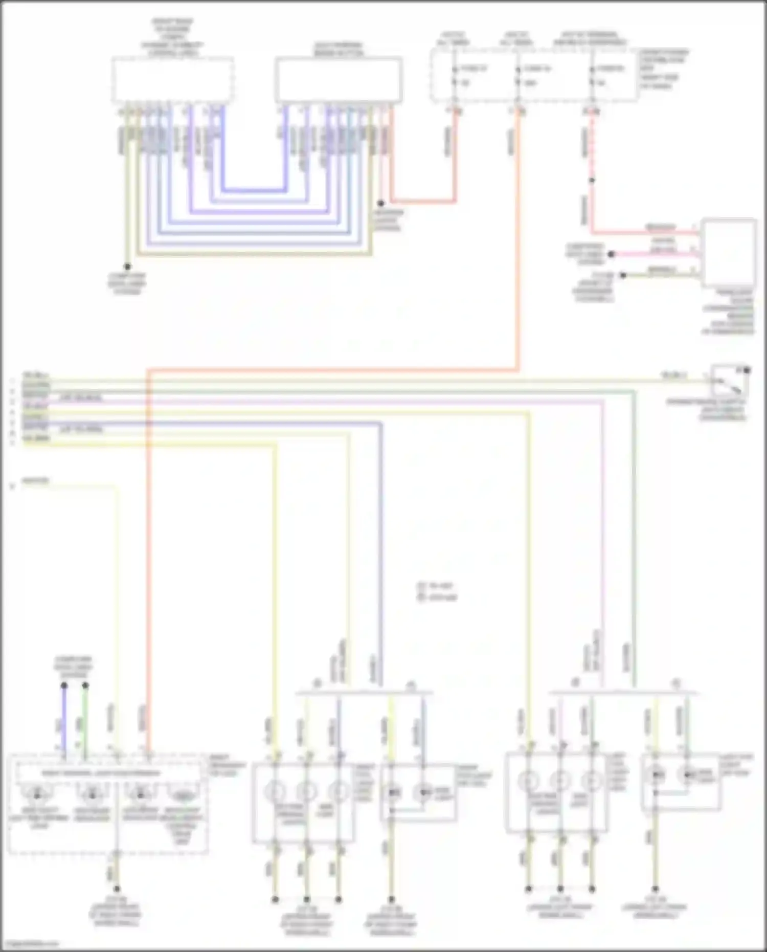 Wiring diagram hot w/ terminal for MINI John Cooper Works Clubman II (2015-2019) (3 of 20)