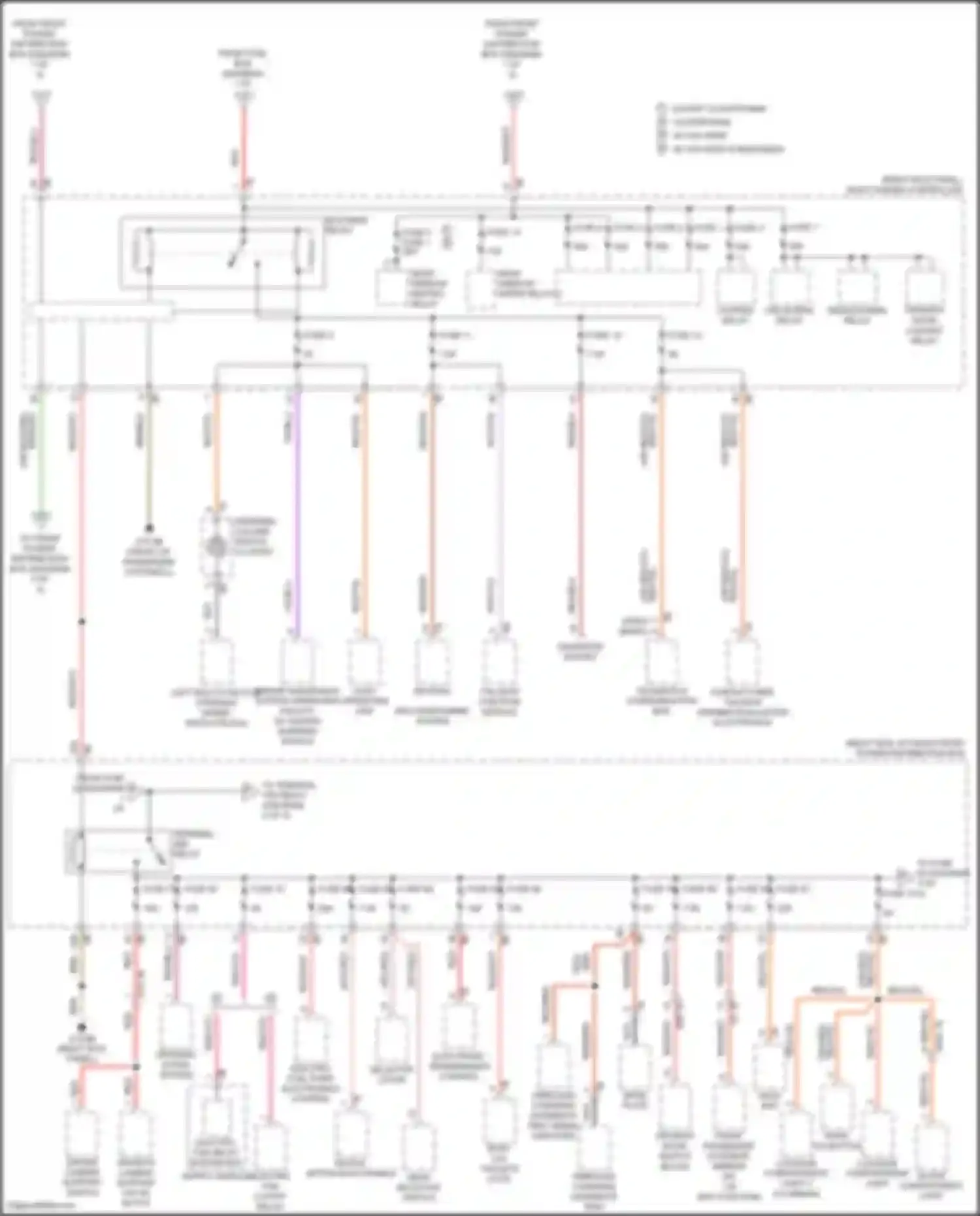 Wiring diagram tailgate function module for MINI John Cooper Works Clubman II (2015-2019)