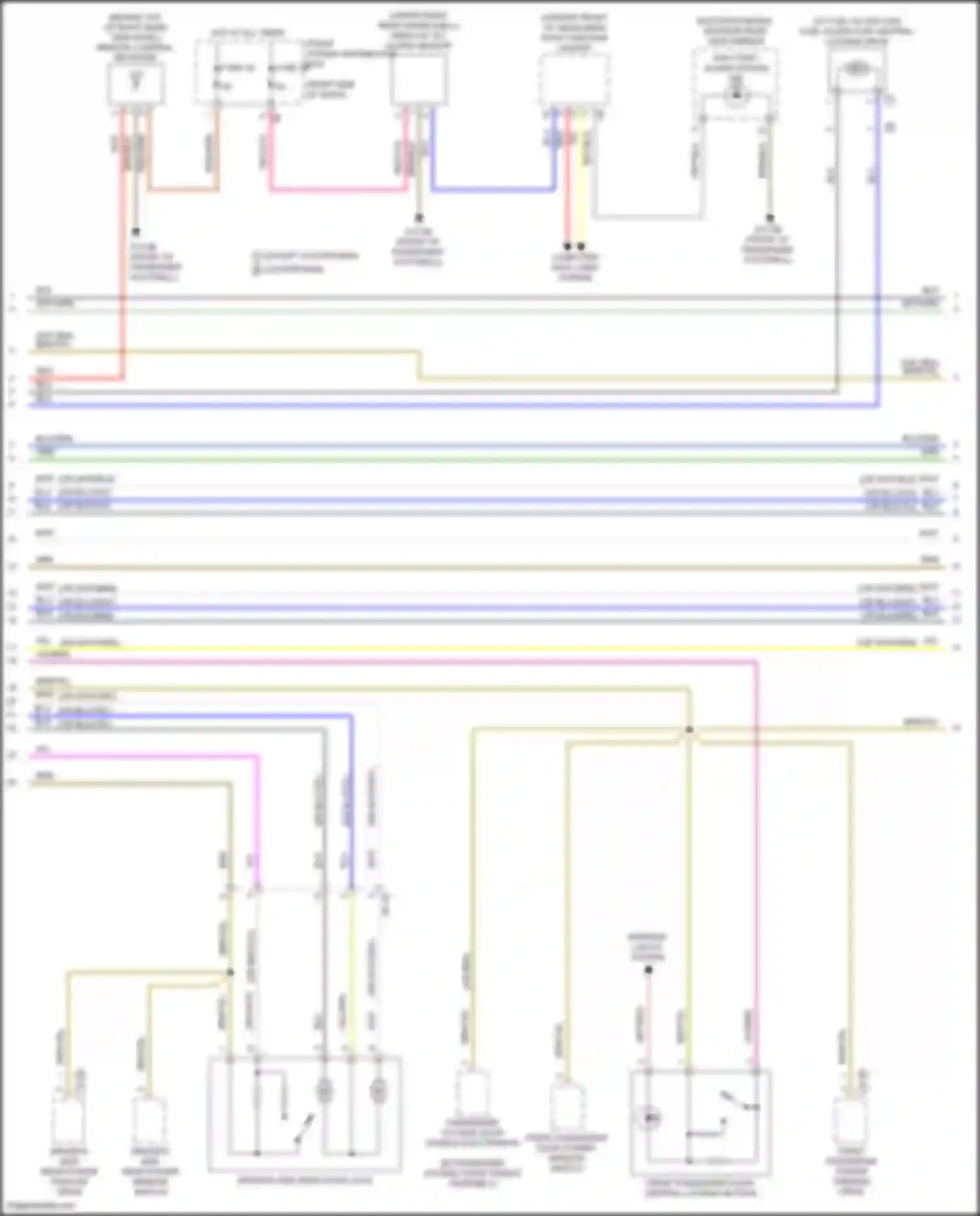 Wiring diagram fuse 38 for MINI John Cooper Works Countryman II facelift (2020-2024)