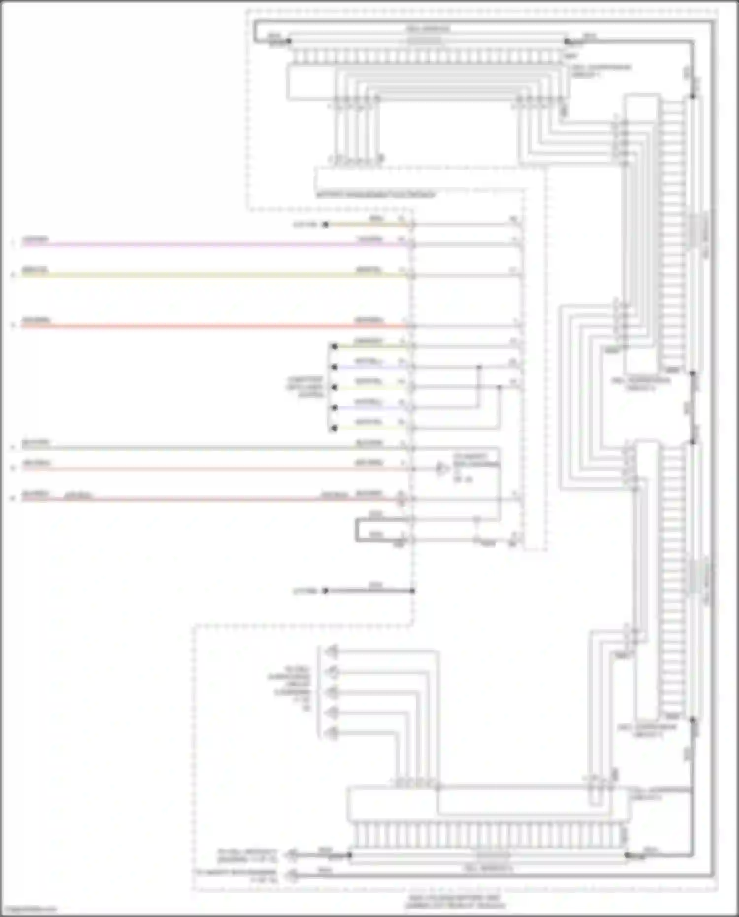 Wiring diagram cell supervision circuit 3 for MINI John Cooper Works Countryman II facelift (2020-2024)