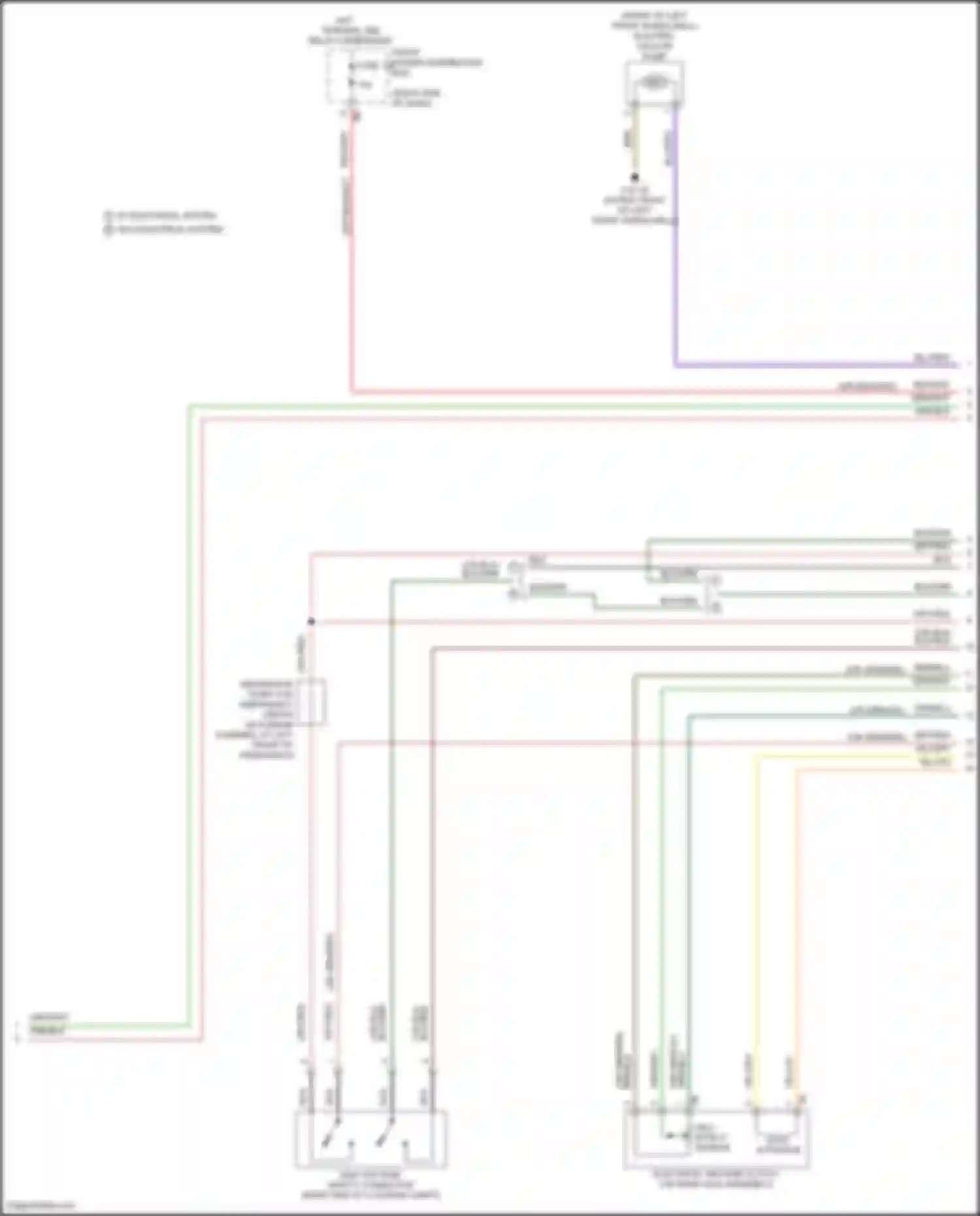 Wiring diagram grn/blu for MINI John Cooper Works Countryman II facelift (2020-2024) (17 of 19)