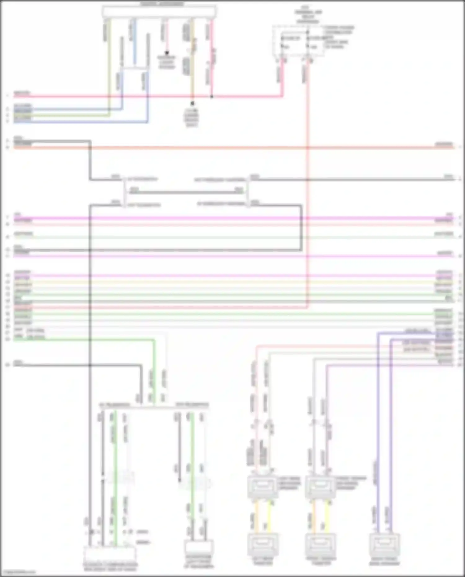 Wiring diagram wht/blk for MINI John Cooper Works Countryman II facelift (2020-2024)