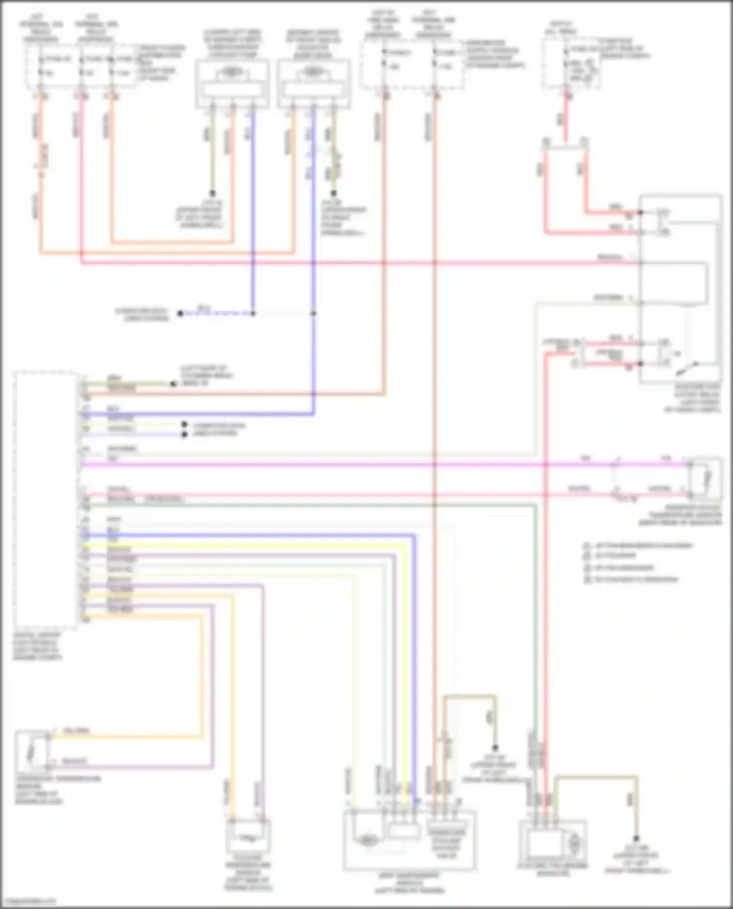 Wiring diagram digital motor electronics for MINI John Cooper Works Countryman II facelift (2020-2024)