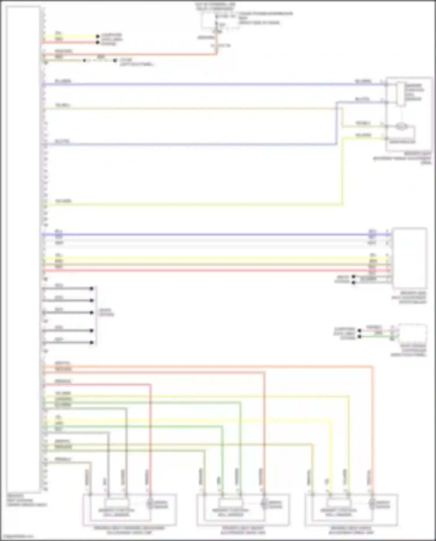 Wiring diagram relay 2 energized for MINI John Cooper Works Countryman II facelift (2020-2024) (5 of 14)