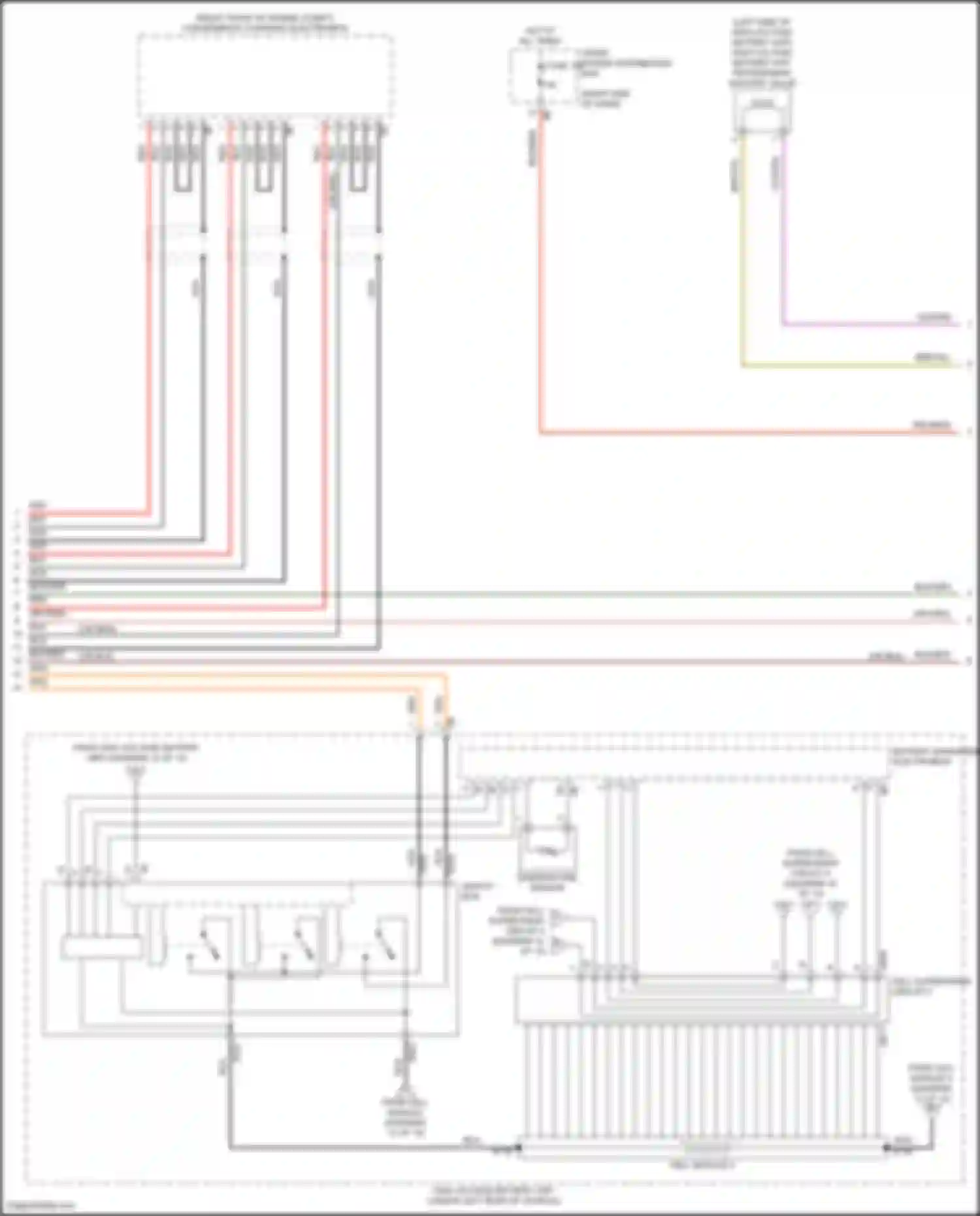 Wiring diagram high voltage battery unit refrigerant shutoff valve for MINI John Cooper Works Countryman II facelift (2020-2024)