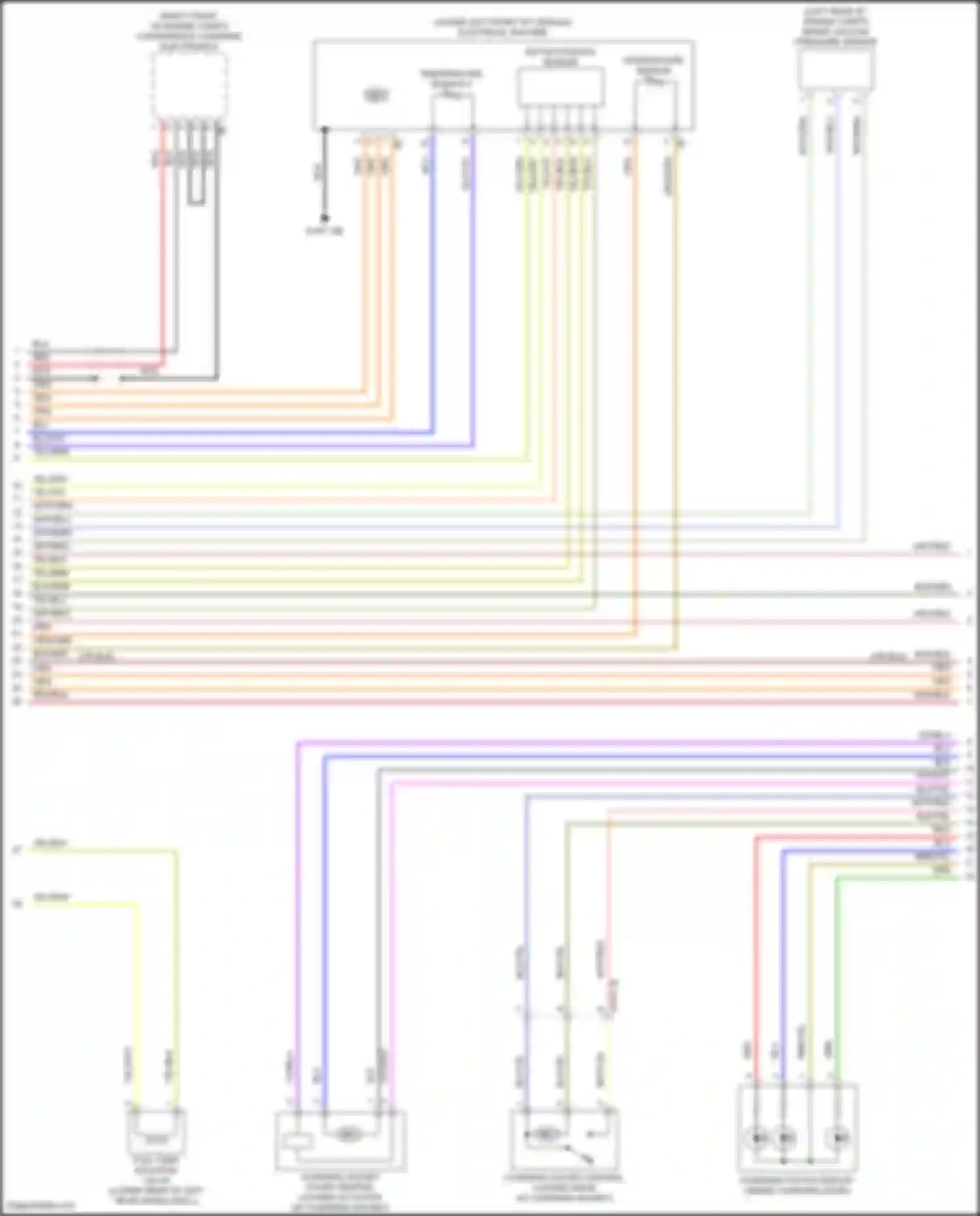 Wiring diagram yel/vio for MINI John Cooper Works Countryman II facelift (2020-2024)